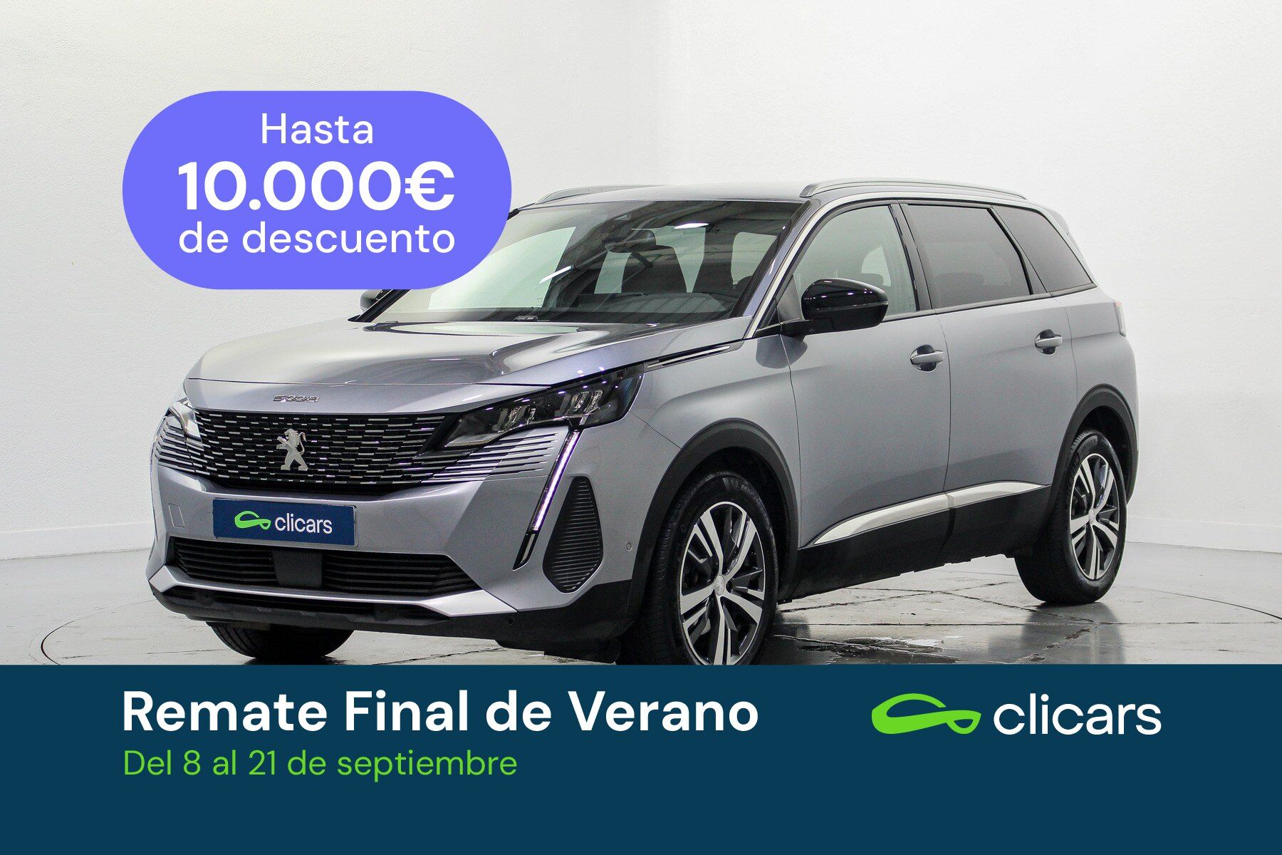 PEUGEOT 5008 (5008 Hybrid Allure Pack 136 eDCS6) en Madrid
