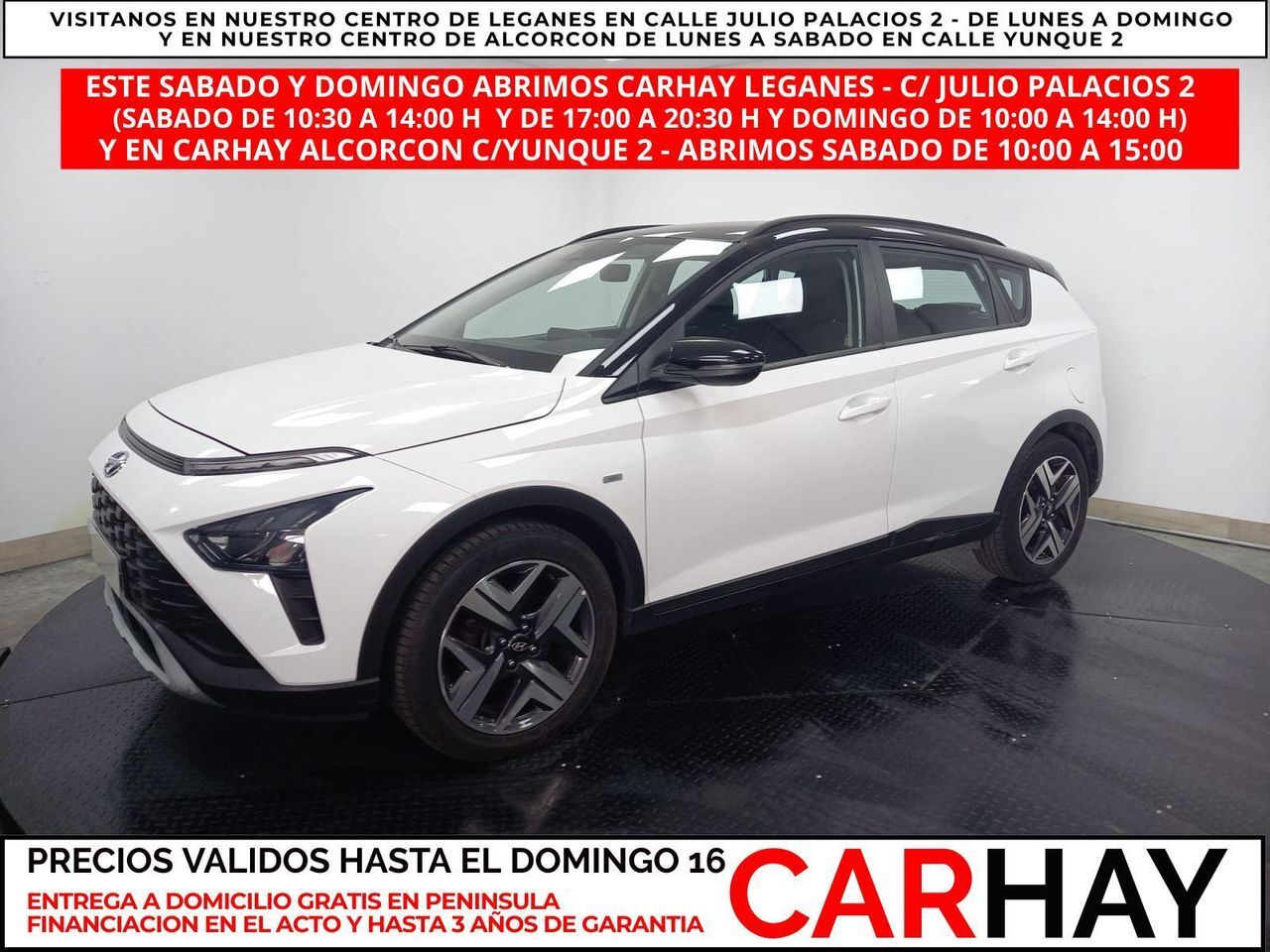 HYUNDAI Bayon (1.0T-GDI 48V INTRO 100CV) en Madrid