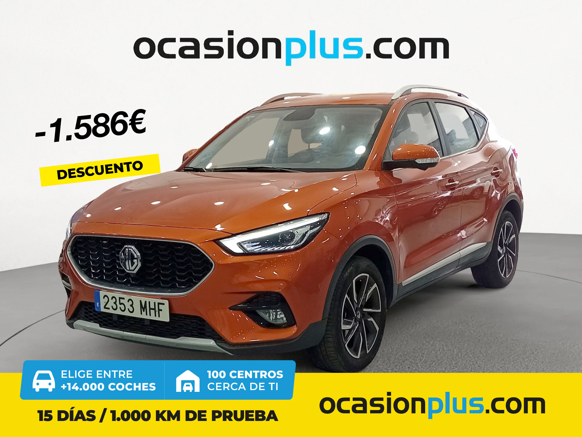 MG ZS (1.0T Luxury Auto 82 kW (111 CV)) en Madrid