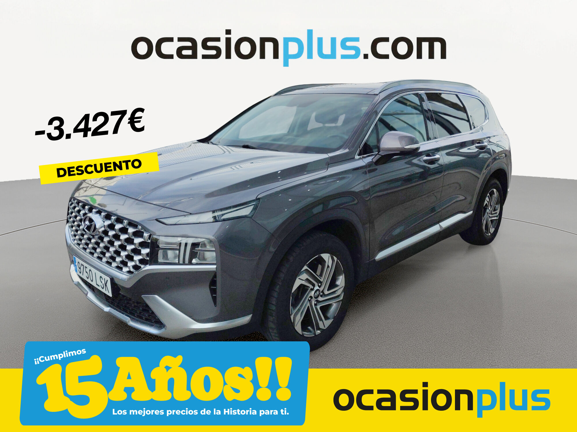 HYUNDAI Santa Fe (2.2 CRDI Tecno 4x2 SR Auto 147 kW (200 CV)) en Madrid