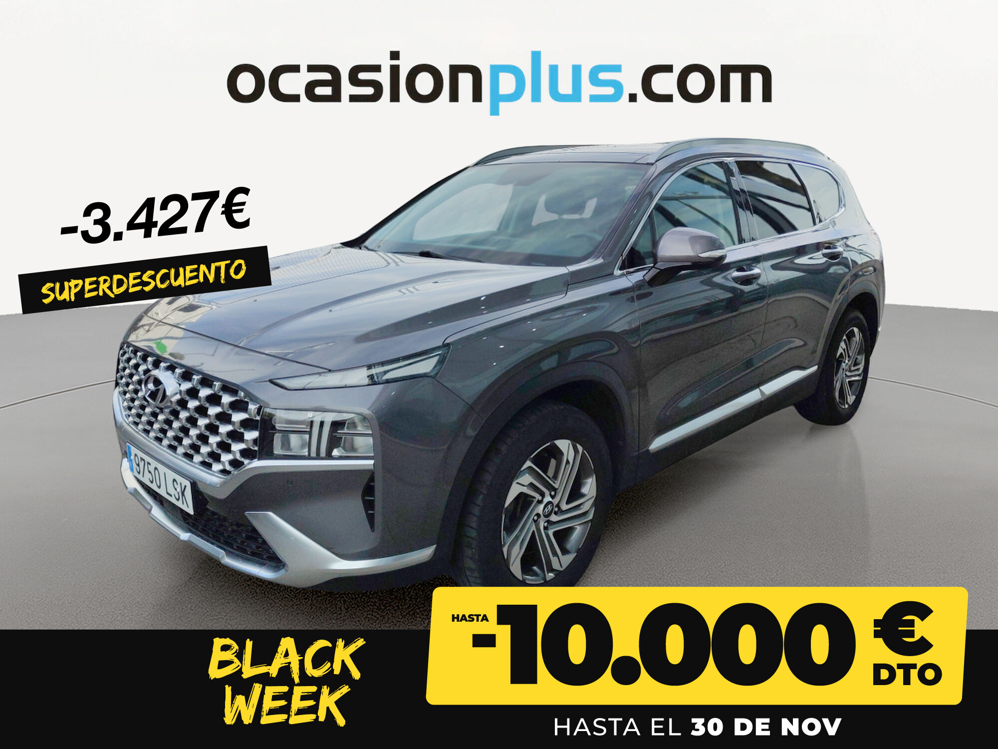 HYUNDAI Santa Fe (2.2 CRDI Tecno 4x2 SR Auto 147 kW (200 CV)) en Madrid