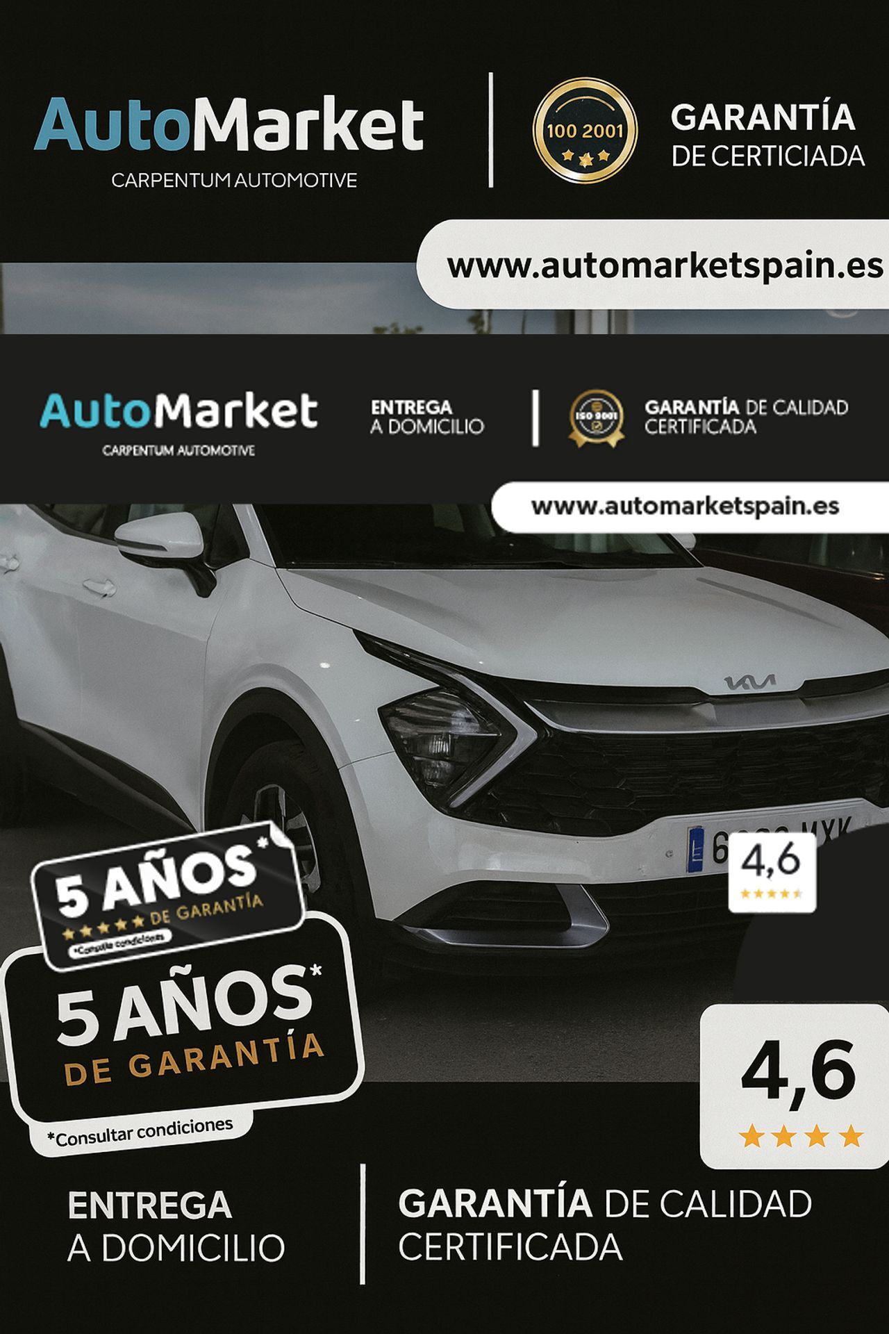 KIA Sportage (DRIVH	1.6 T-GDI HEV 171KW (230CV) DRIVE 4X2) en Lugo
