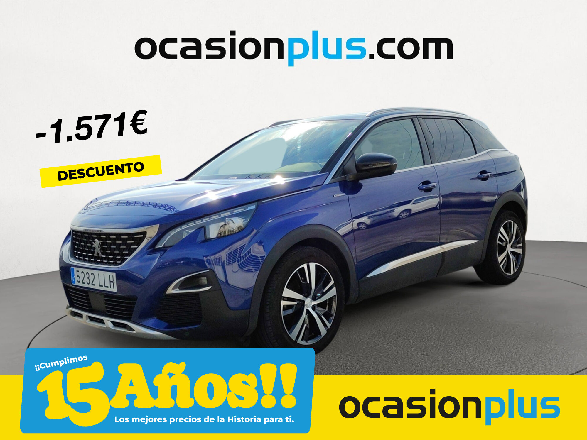 PEUGEOT 3008 (BlueHDI 130 S&S GT Line 96 kW (130 CV)) en Madrid