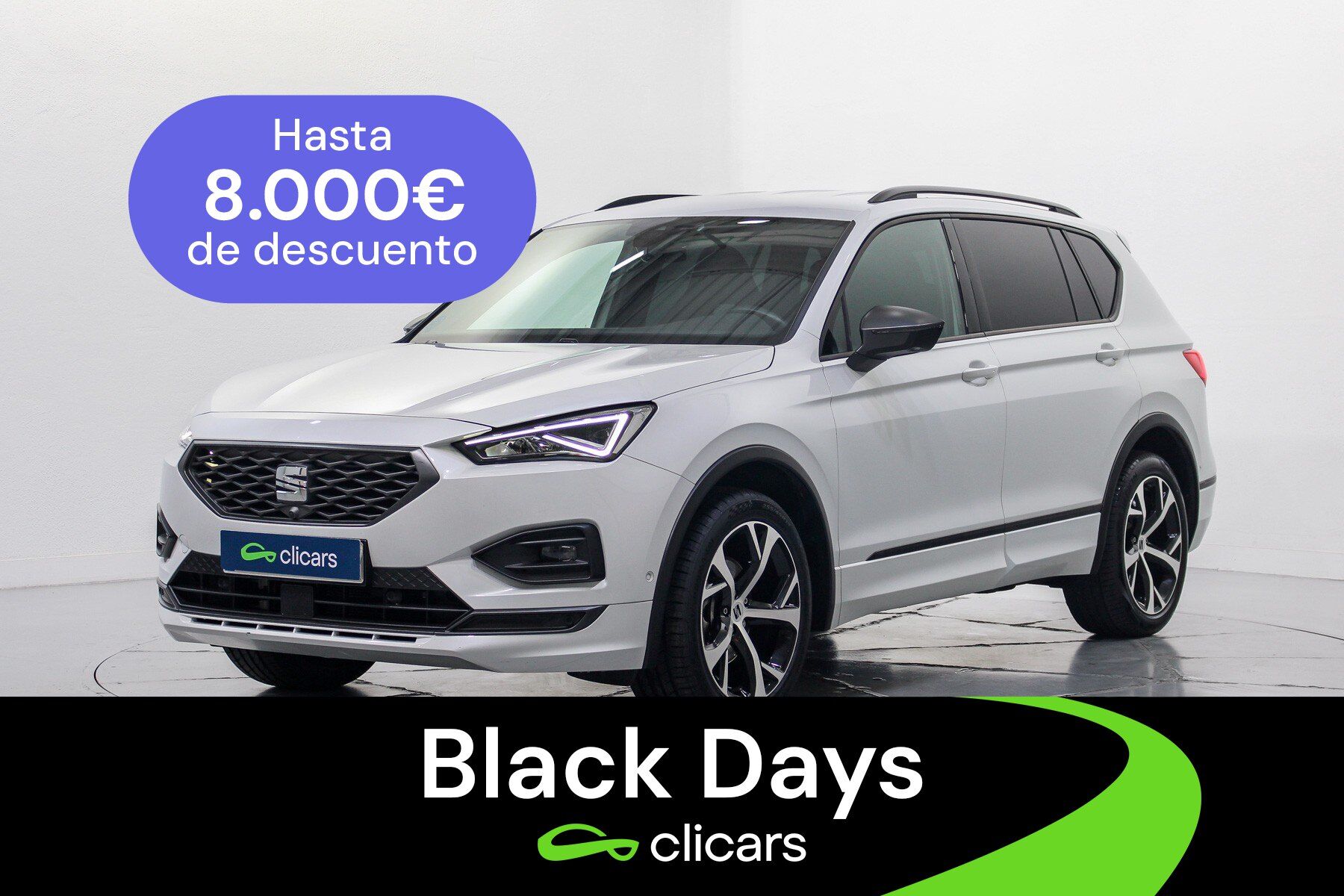 SEAT Tarraco (Tarraco 1.5 TSI S&S FR DSG 150) en Madrid