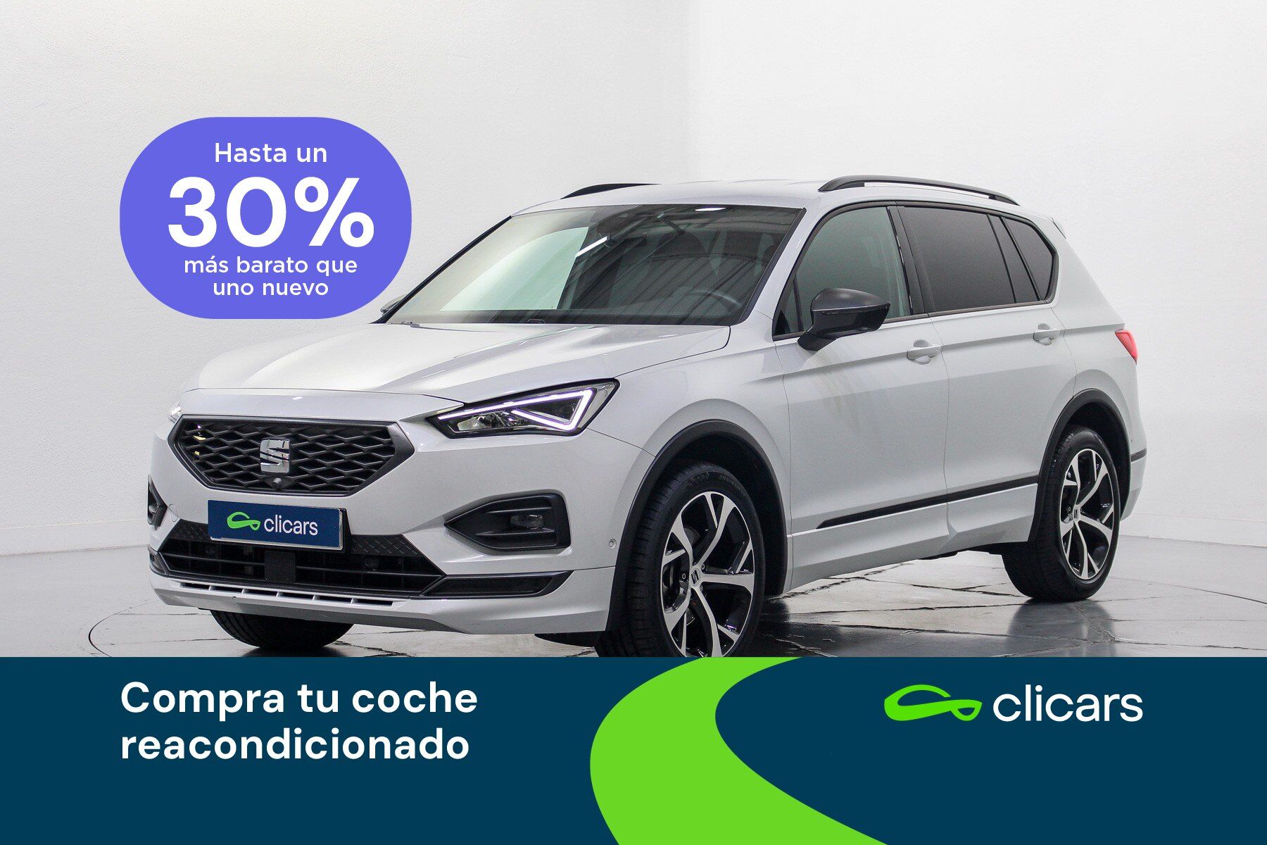 SEAT Tarraco (Tarraco 1.5 TSI S&S FR DSG 150) en Madrid