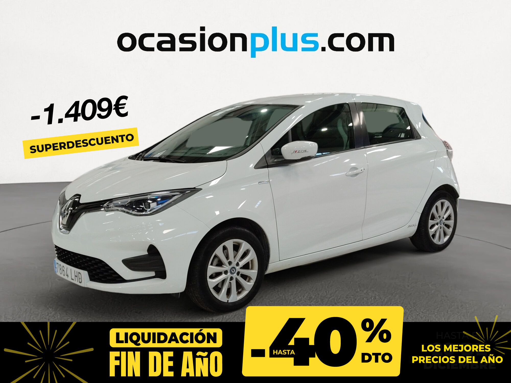 RENAULT Zoe (Intens 80 kW R110 Batería 50kWh 79 kW (108 CV)) en Madrid