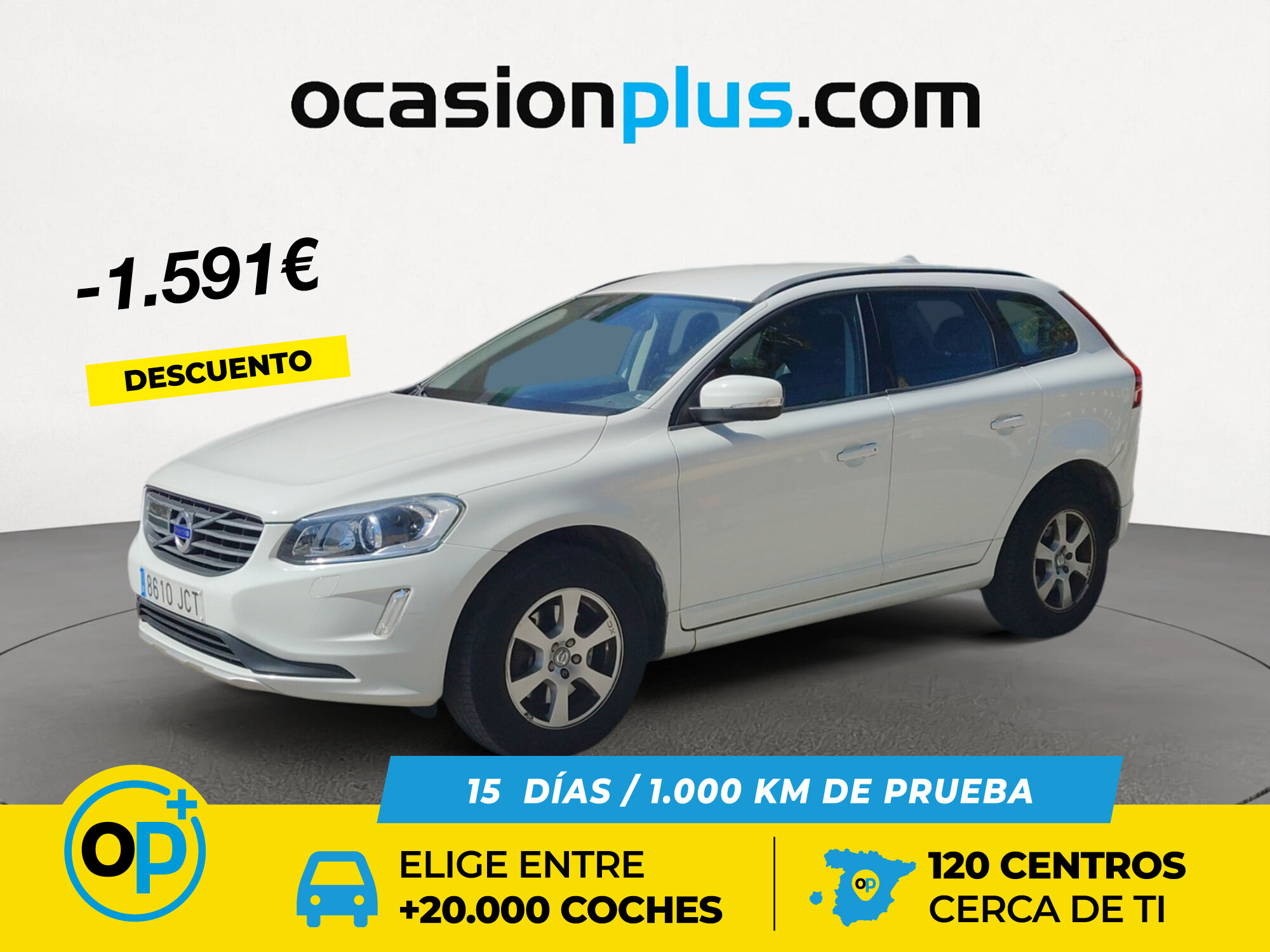 VOLVO XC60 (D3 Kinetic Auto 100 kW (136 CV)) en Madrid