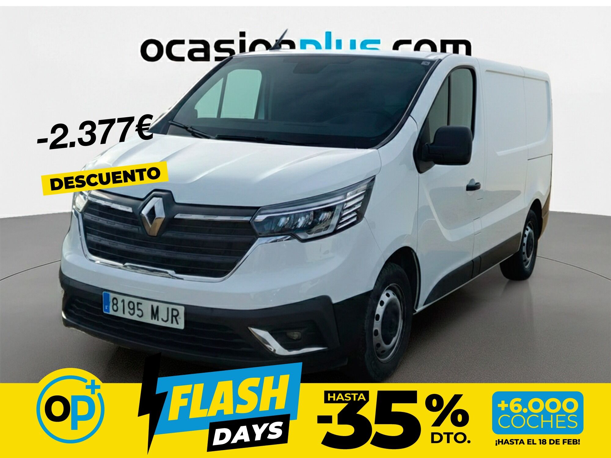 Foto del RENAULT Trafic Furgón L2H1 BluedCi 96kW CU aumentada