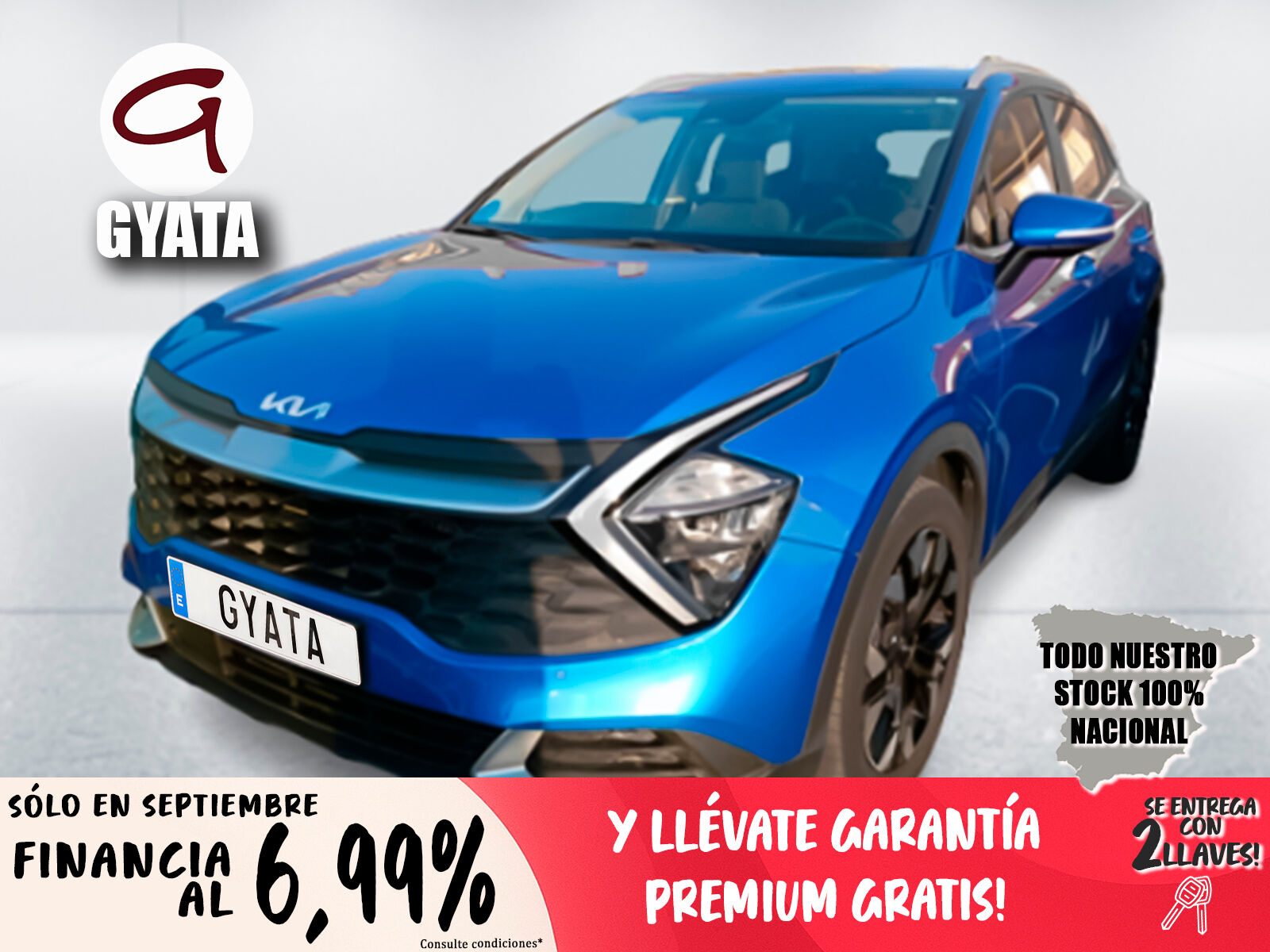 KIA Sportage (1.6 T-GDi PHEV Drive 4x4 195 kW (265 CV)) en Madrid