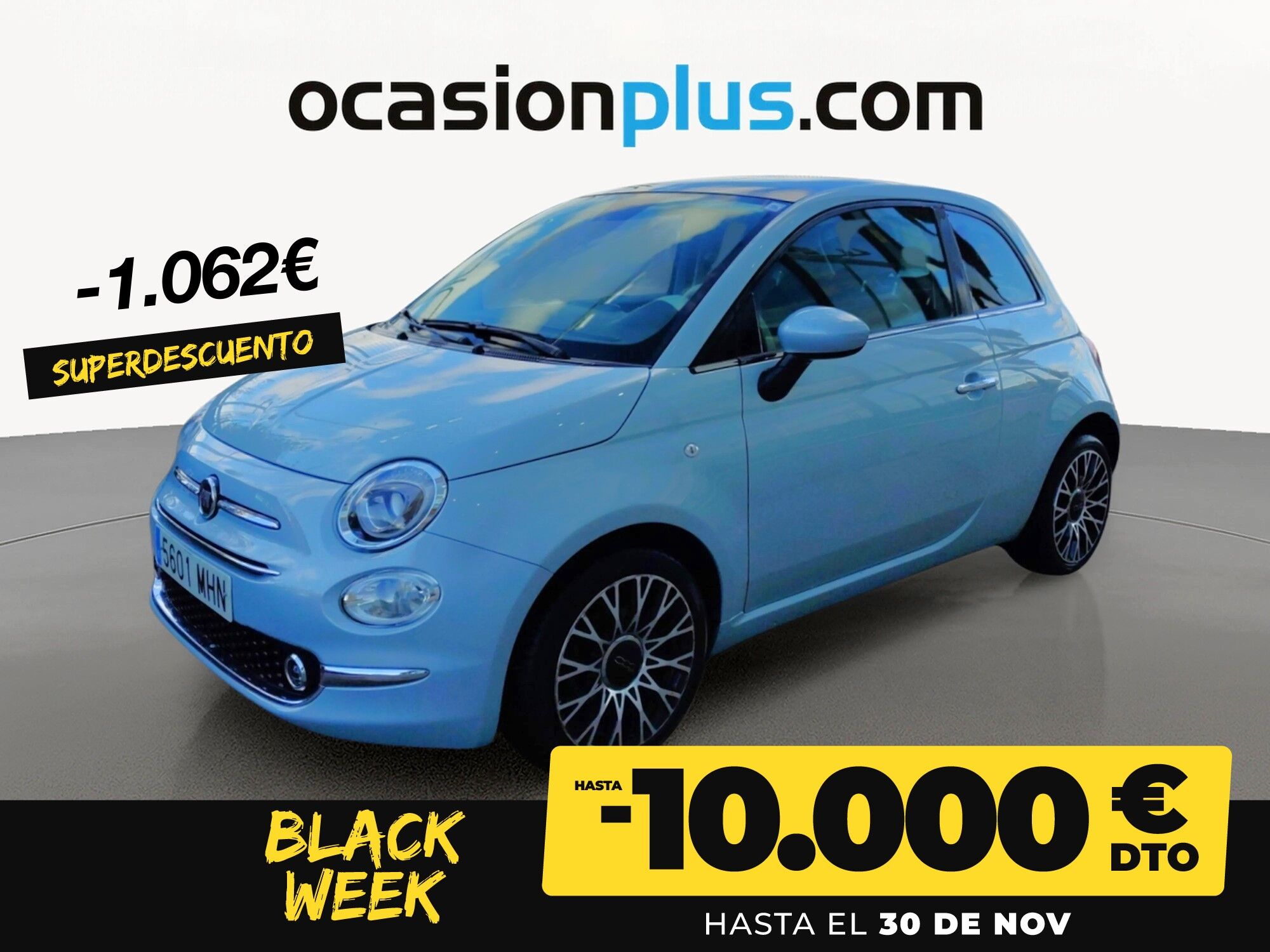 FIAT 500 (1.0 Hybrid Dolcevita 51 kW (70 CV)) en Madrid