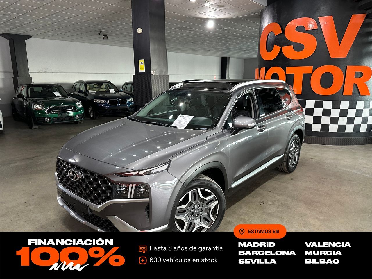 HYUNDAI Santa Fe (1.6 TGDi PHEV Style Auto 4x4) en Madrid