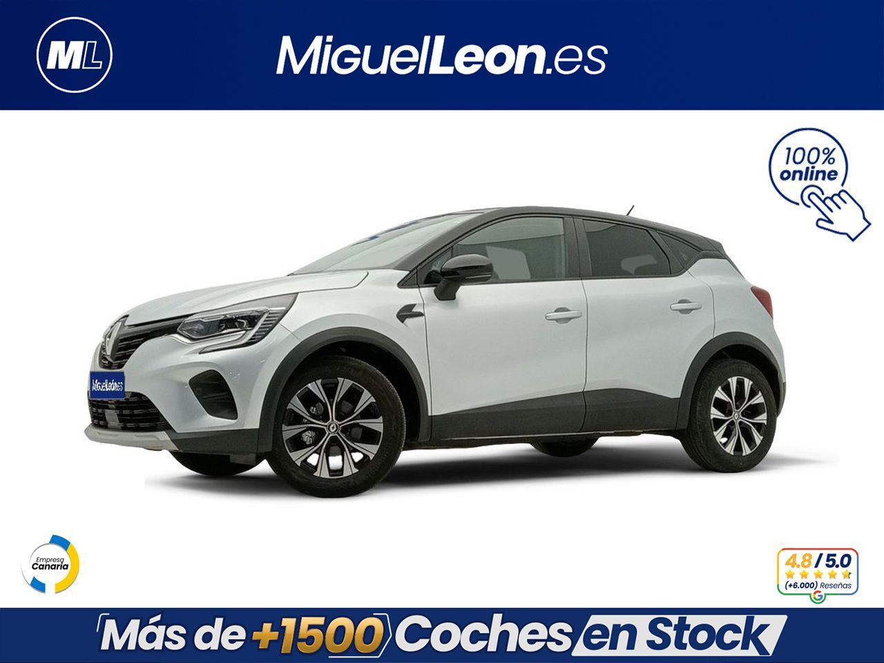 RENAULT Captur (evolution TCe 74 kW (100CV) GLP) en Palmas, Las