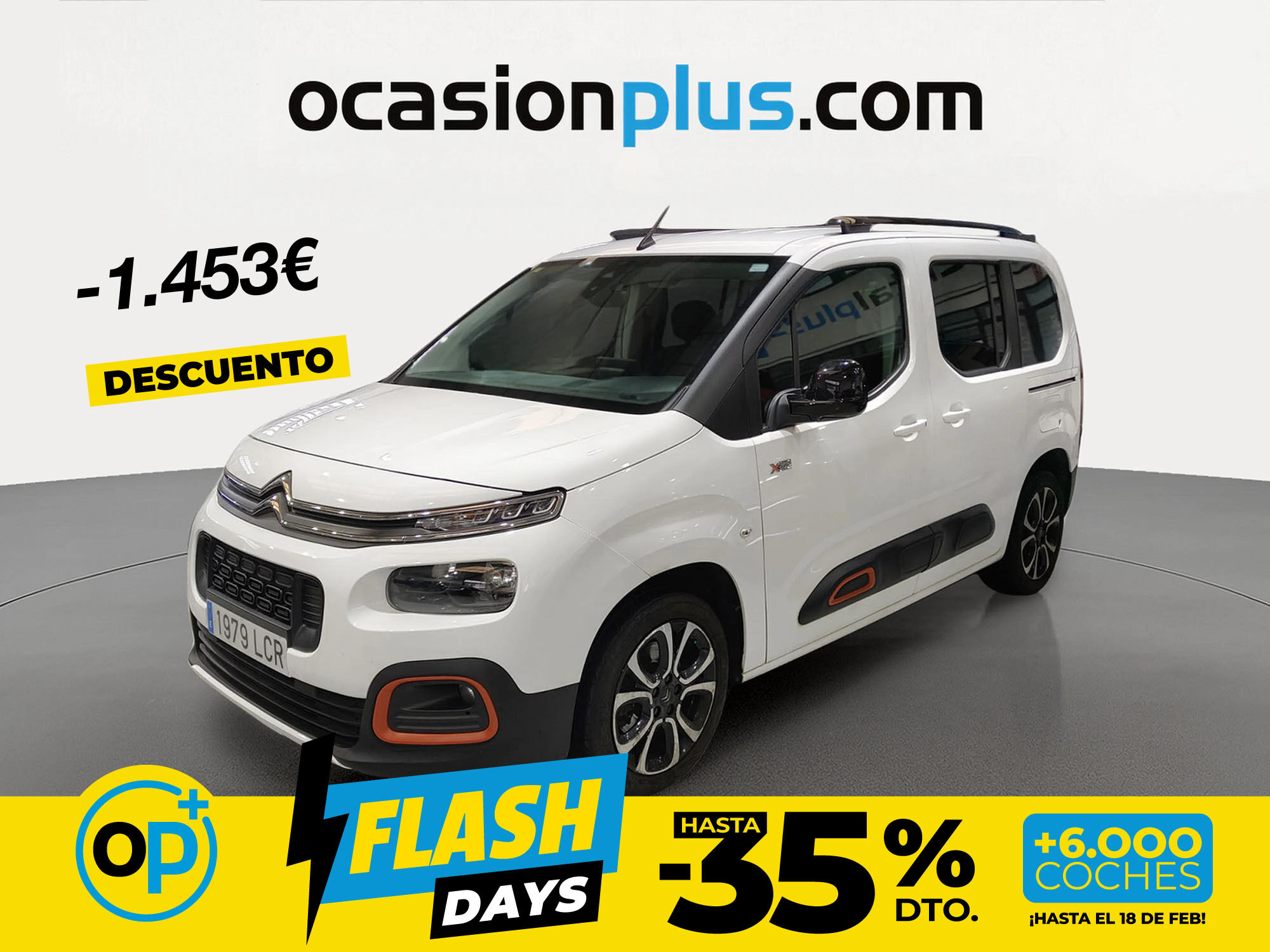 Foto del CITROEN Berlingo BlueHDi S&S Talla M Shine EAT8 130