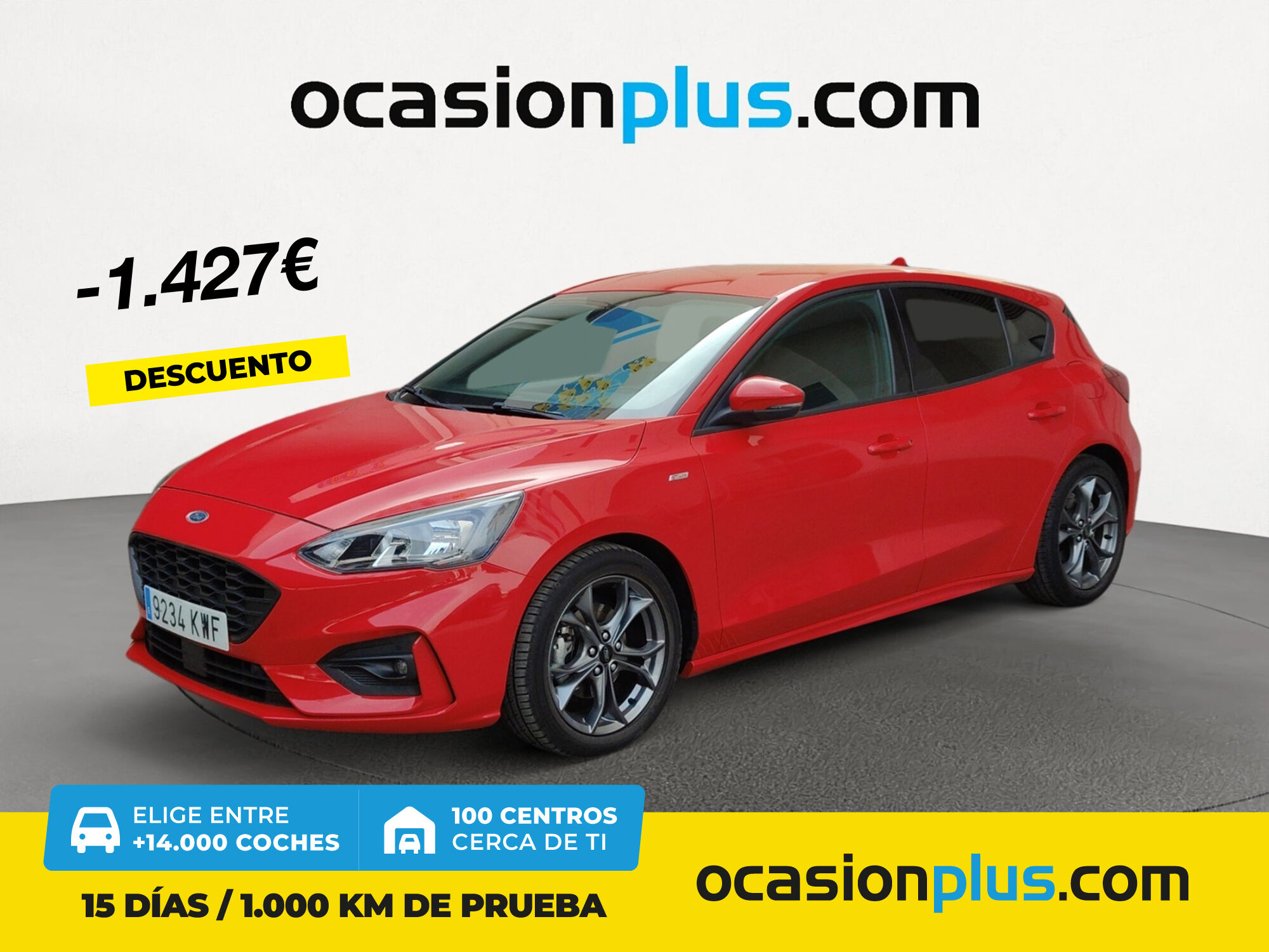 FORD Focus (1.0 Ecoboost S&S ST-Line 92 kW (125 CV)) en Madrid