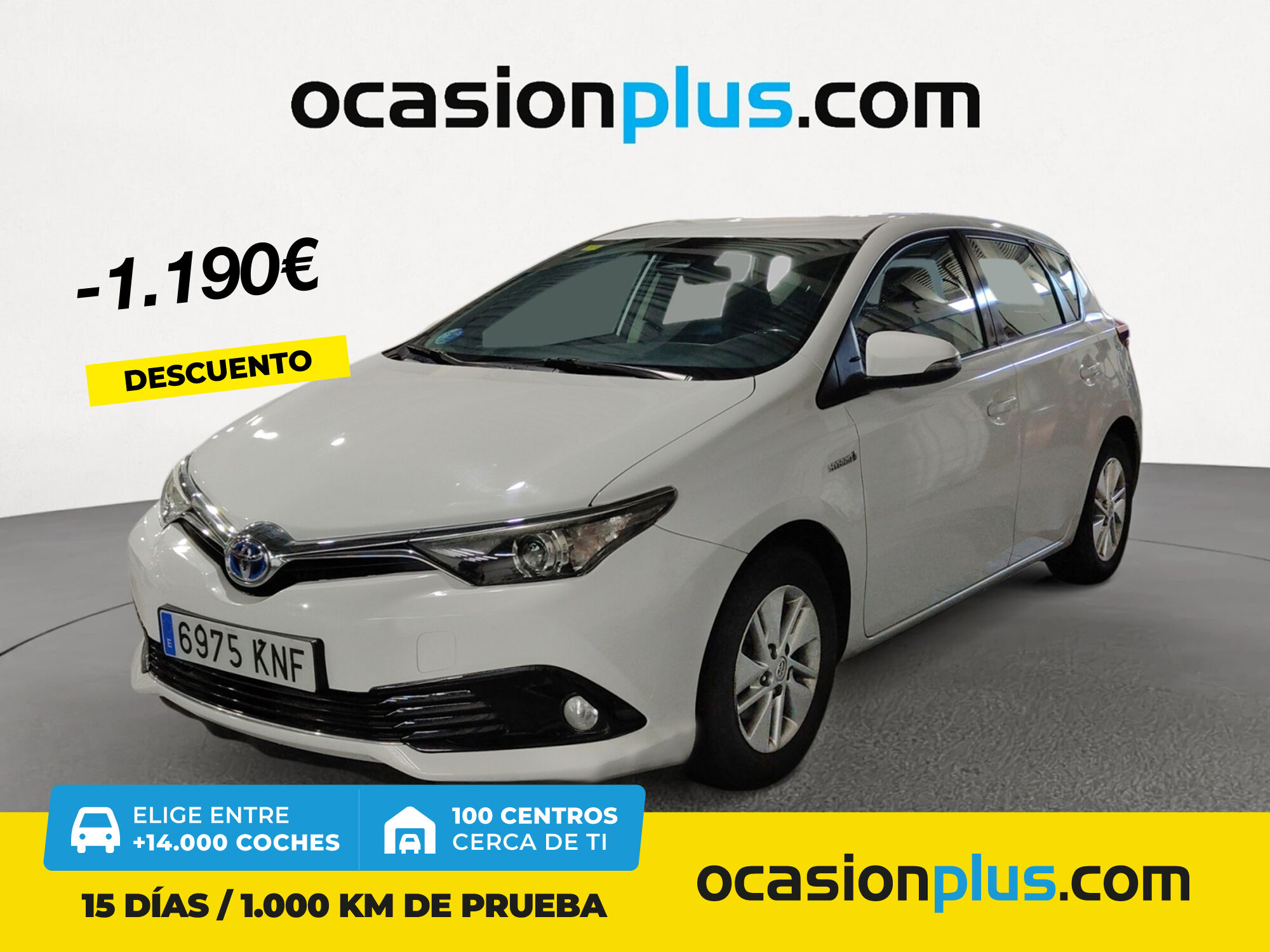 TOYOTA Auris (140H Hybrid Active 100 kW (136 CV)) en Madrid