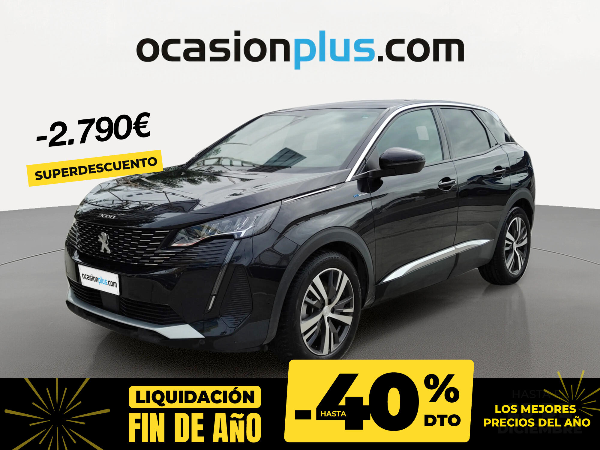 PEUGEOT 3008 (Hybrid 300 Allure Pack e-EAT8 221 kW (300 CV)) en Madrid