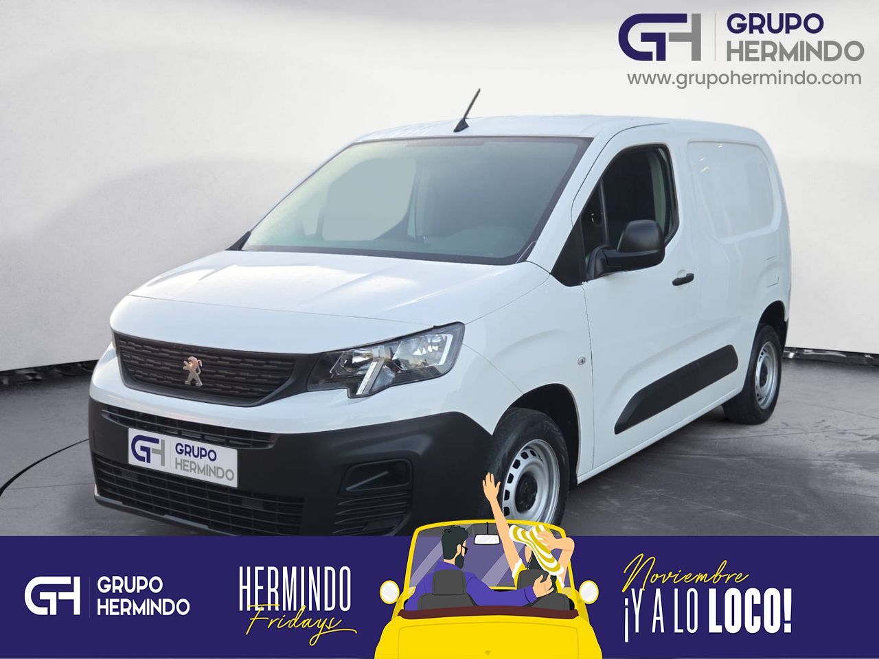 PEUGEOT Partner (PRO STANDARD 600 KG BLUE HDI 100 CV) en Pontevedra