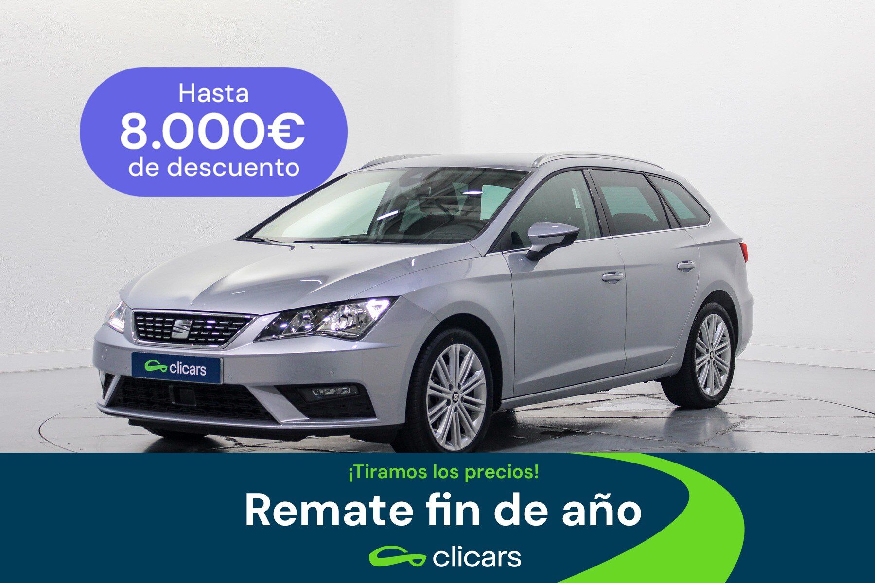SEAT León (León ST 1.5 TGI GNC S&S Xcellence DSG7 130) en Madrid