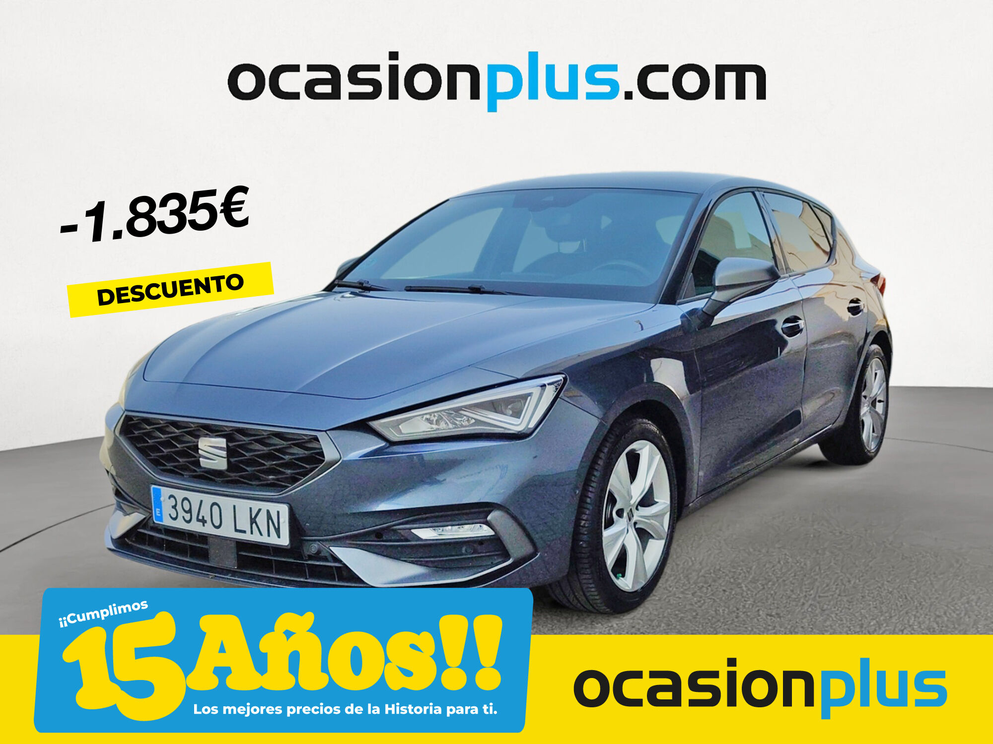 SEAT León (1.5 TSI S&S FR Go L 110 kW (150 CV)) en Madrid