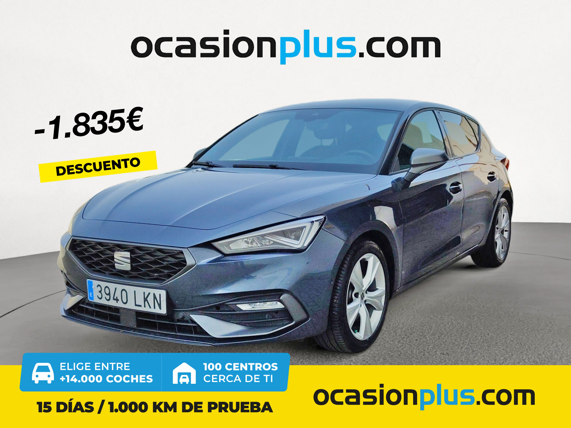 SEAT León (1.5 TSI S&S FR Go L 110 kW (150 CV)) en Madrid