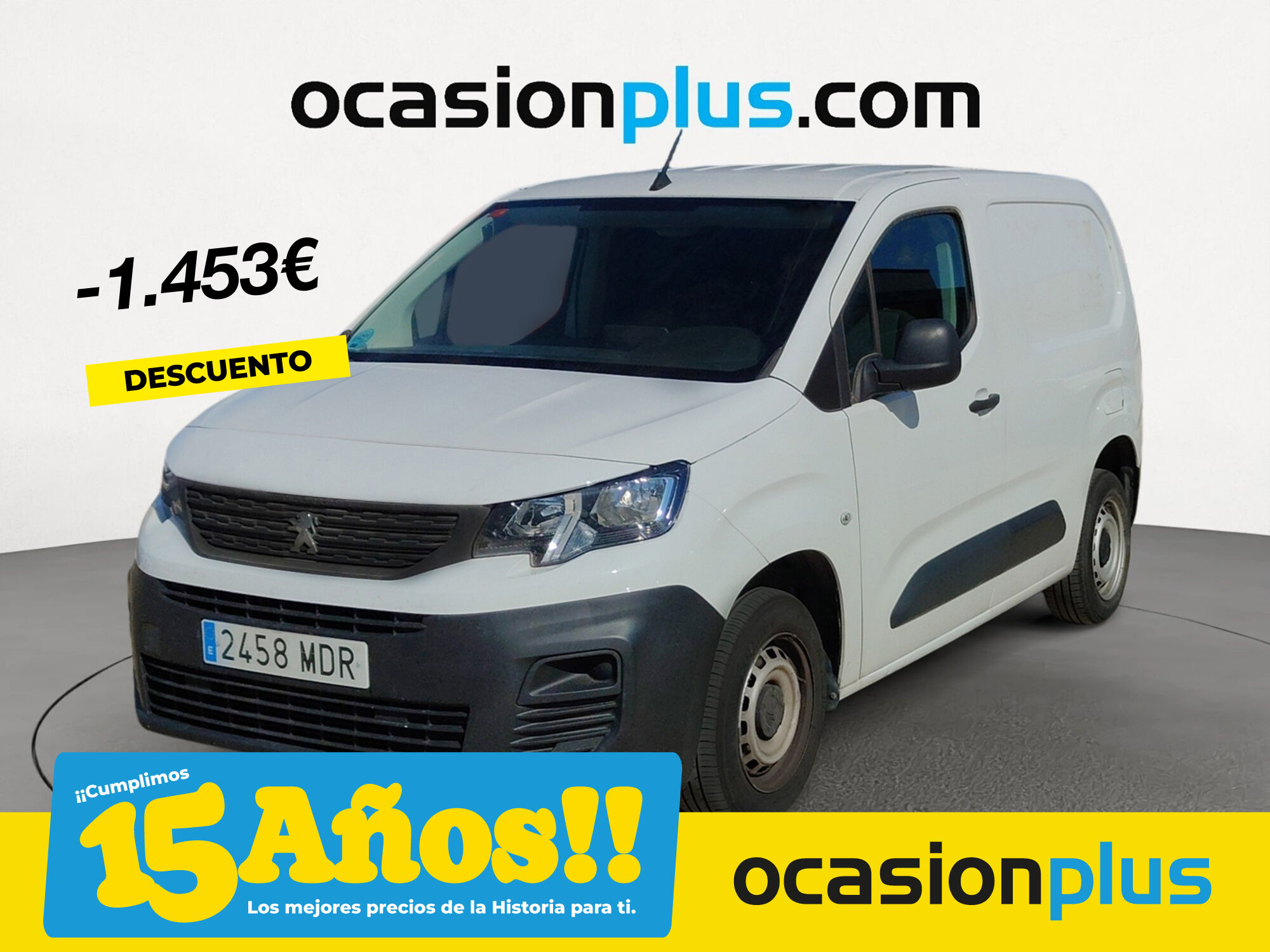 PEUGEOT Partner (Furgon BlueHDi 100 Standard 600kg 75 kW (102 CV)) en Madri
