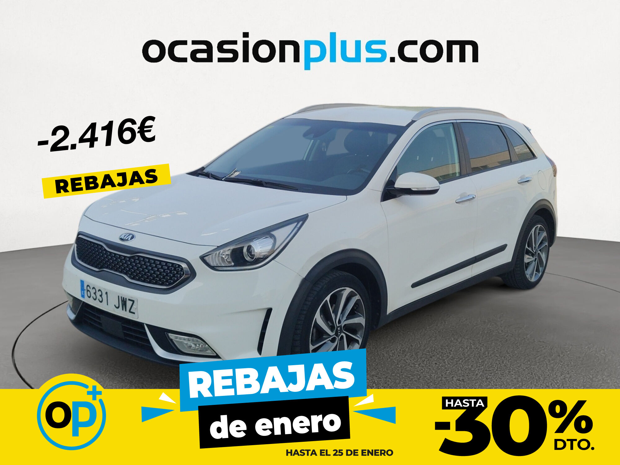 KIA Niro (1.6 GDi HEV Híbrido Emotion 104 kW (141 CV)) en Madrid
