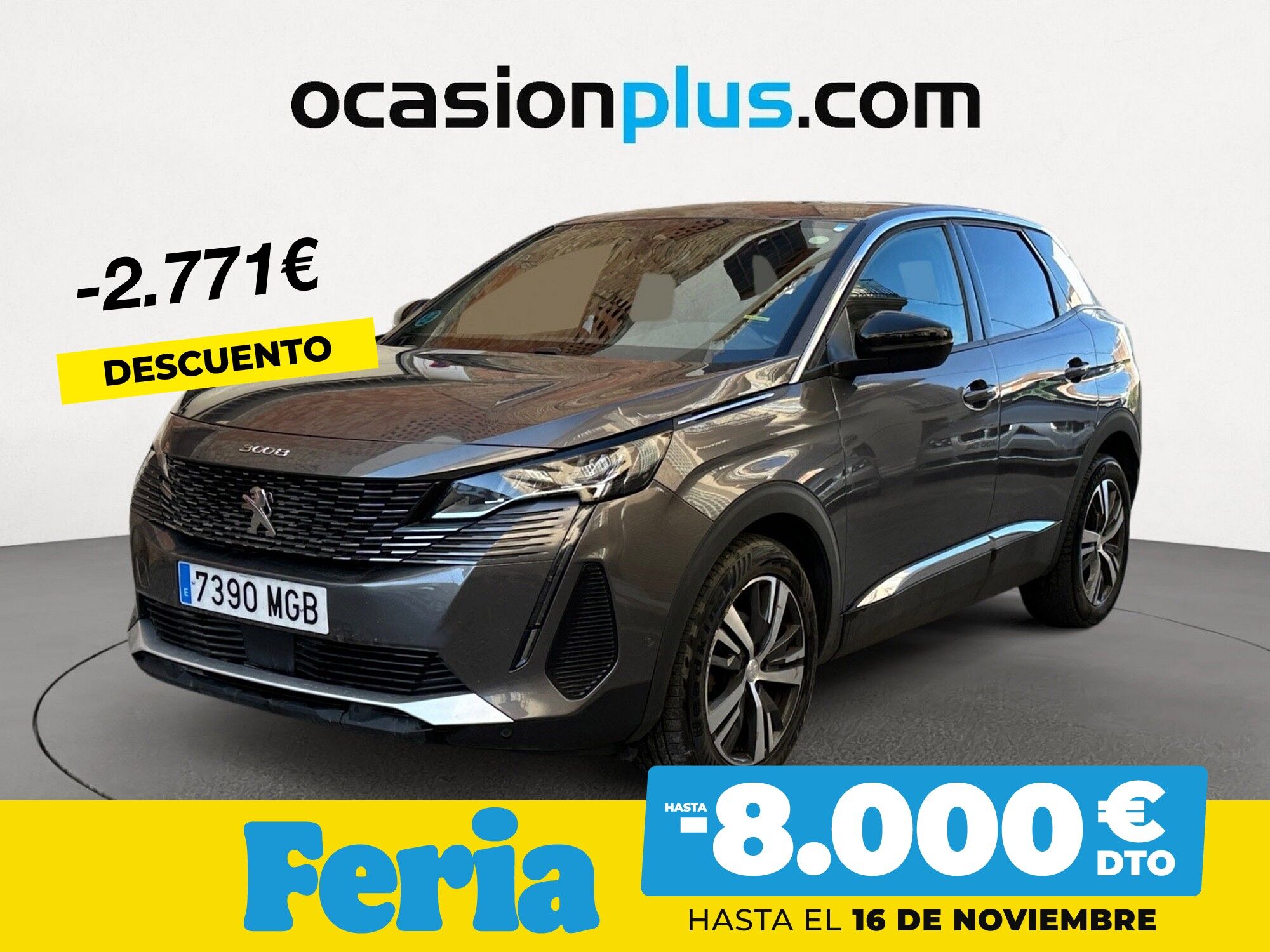 PEUGEOT 3008 (PureTech 130 S&S Allure Pack EAT8 96 kW (130 CV)) en Madrid