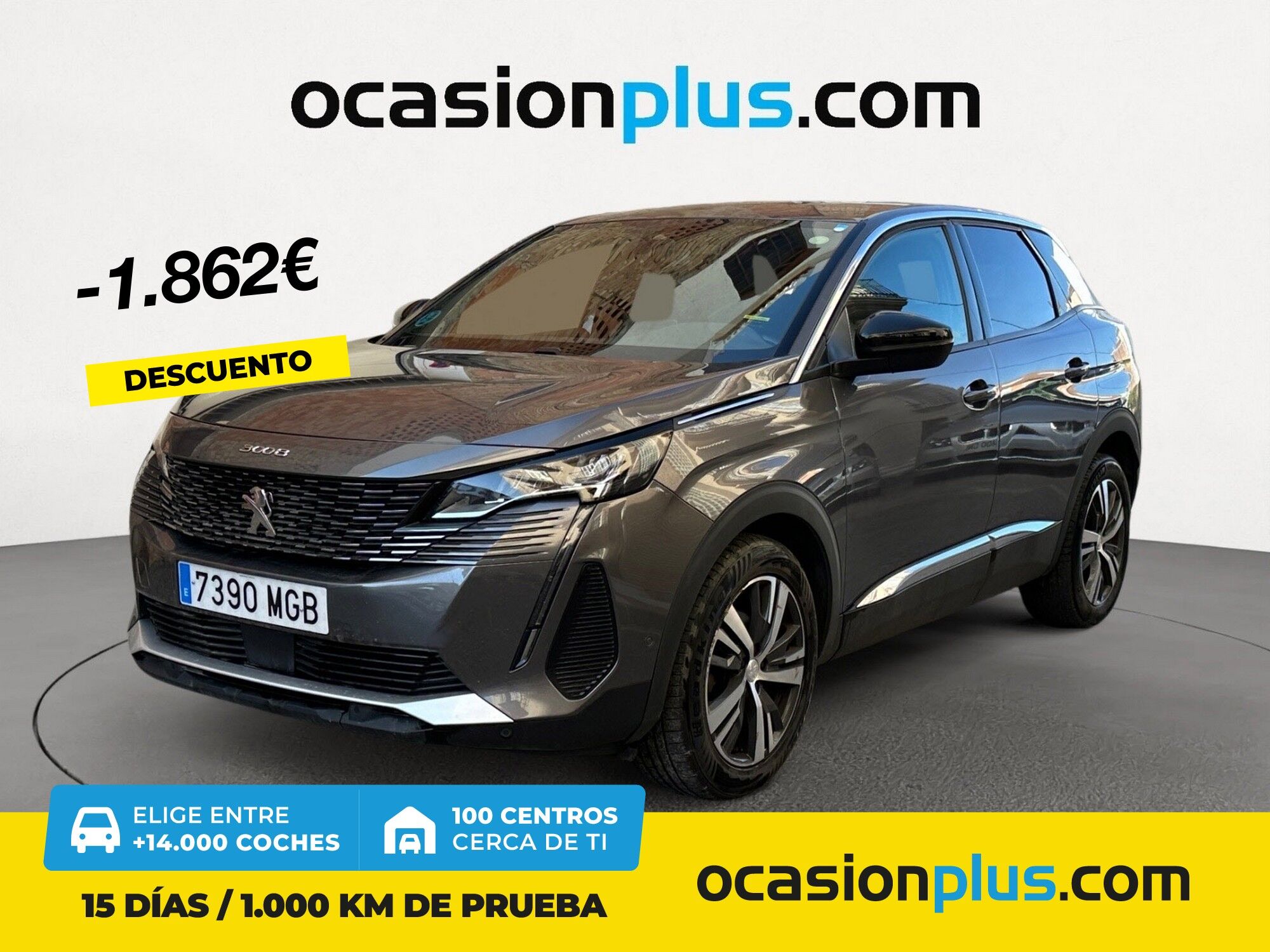 PEUGEOT 3008 (PureTech 130 S&S Allure Pack EAT8 96 kW (130 CV)) en Madrid