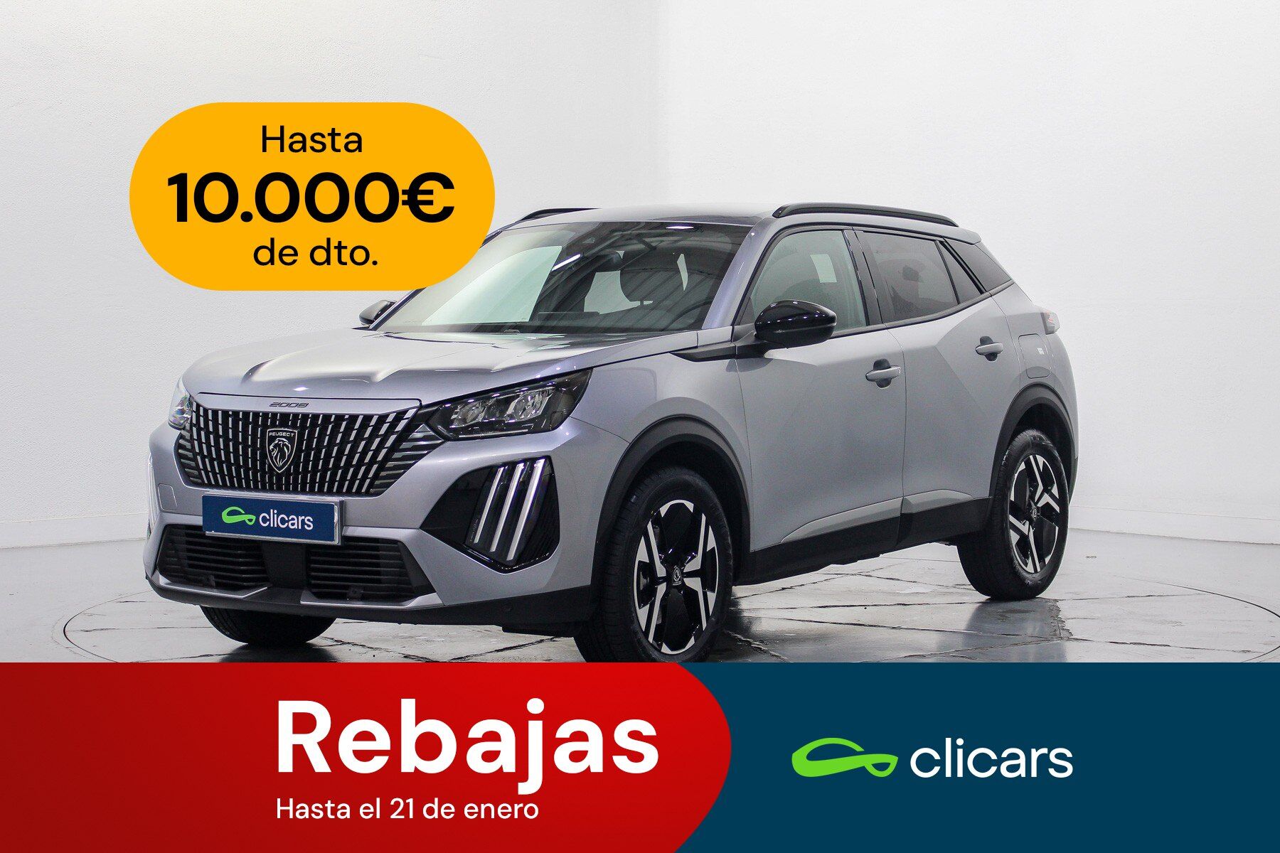 PEUGEOT 2008 (2008 Hybrid 136 Allure eDCS6) en Madrid