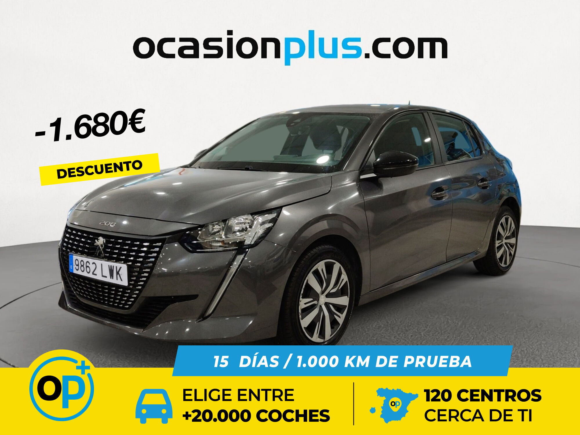 PEUGEOT 208 (PureTech 75 S&S Active 55 kW (75 CV)) en Madrid