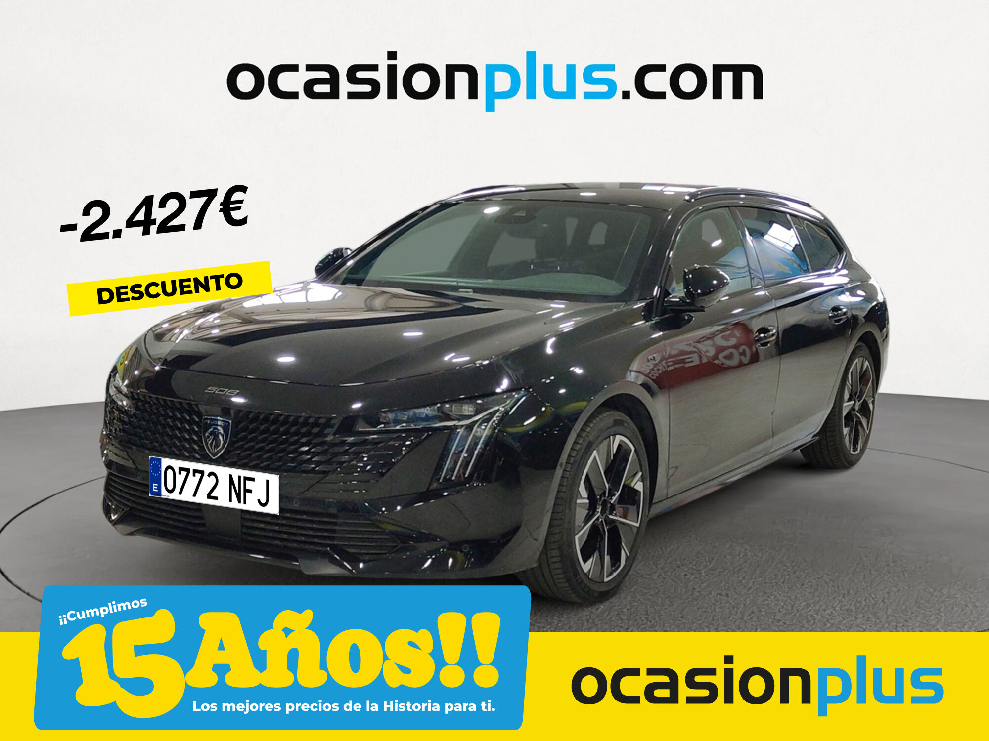 PEUGEOT 508 (BlueHDi 130 S&S GT EAT8 96 kW (130 CV)) en Madrid