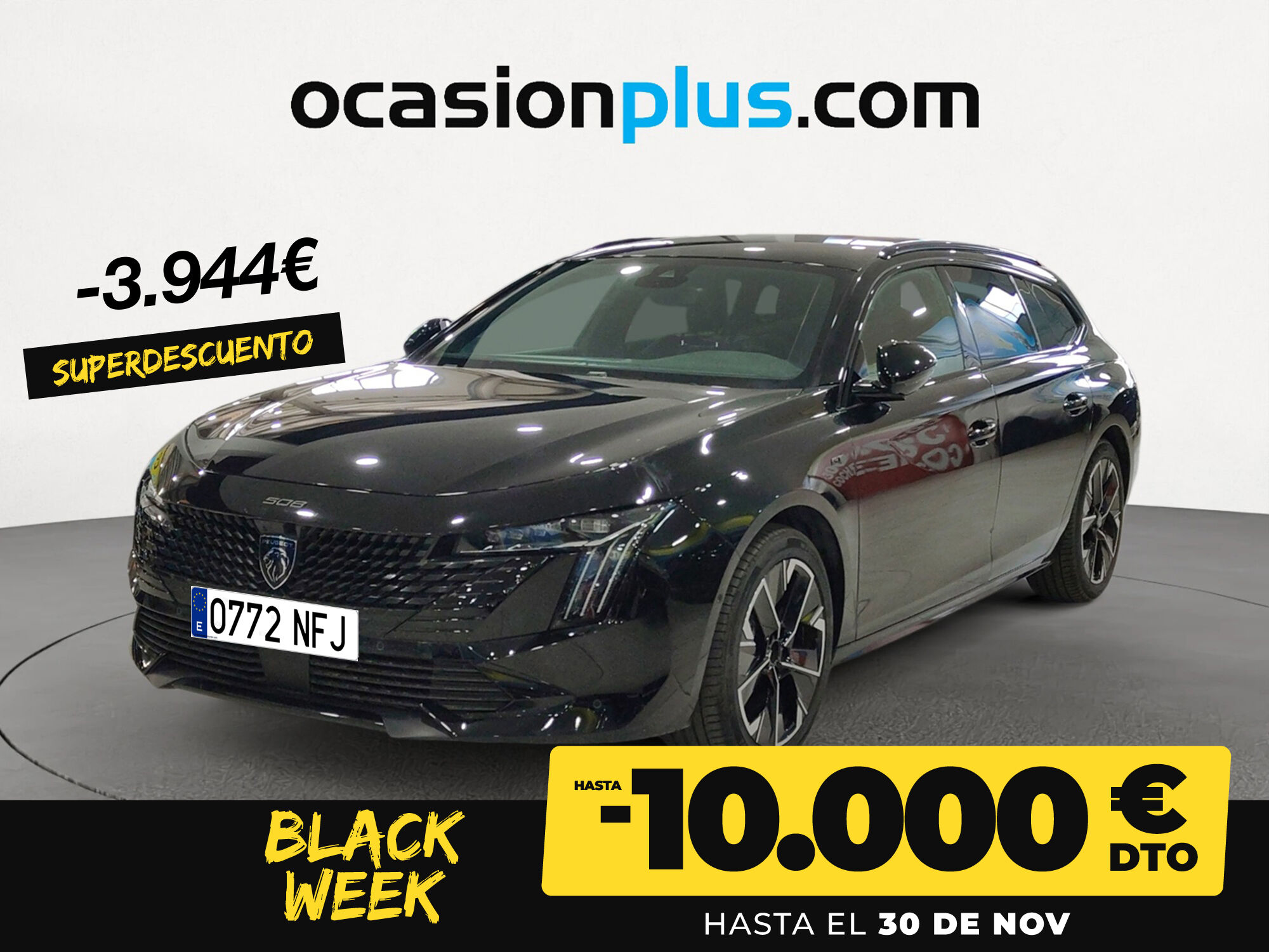 PEUGEOT 508 (BlueHDi 130 S&S GT EAT8 96 kW (130 CV)) en Madrid