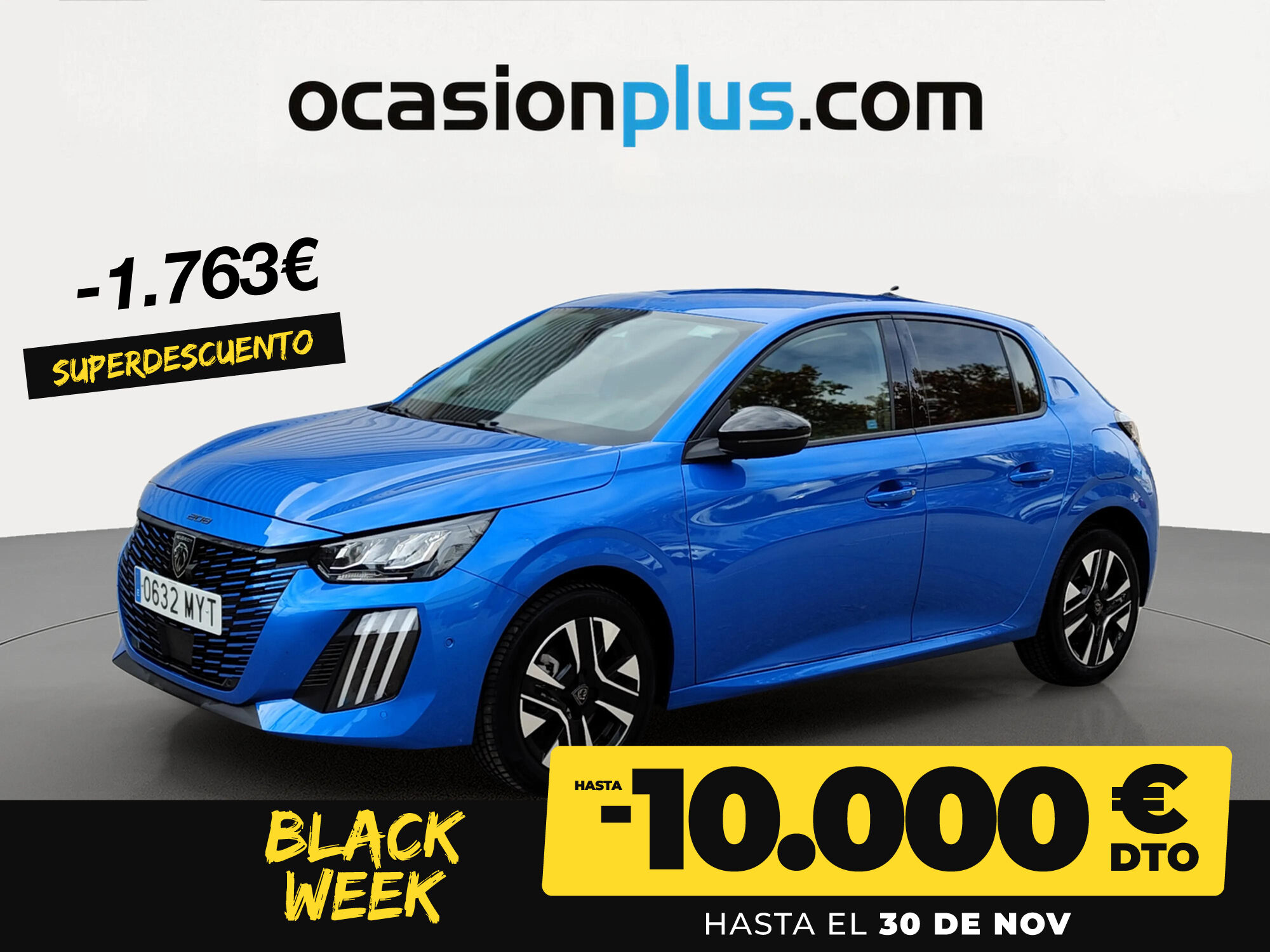 PEUGEOT 208 (Allure Hybrid eDCS6 75 kW (100 CV)) en Madrid