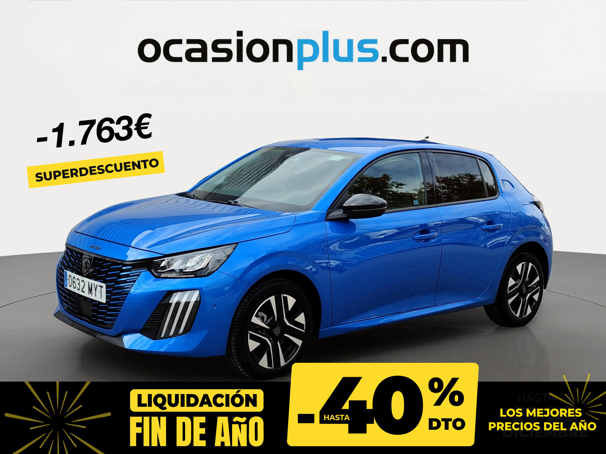PEUGEOT 208 (Allure Hybrid eDCS6 75 kW (100 CV)) en Madrid