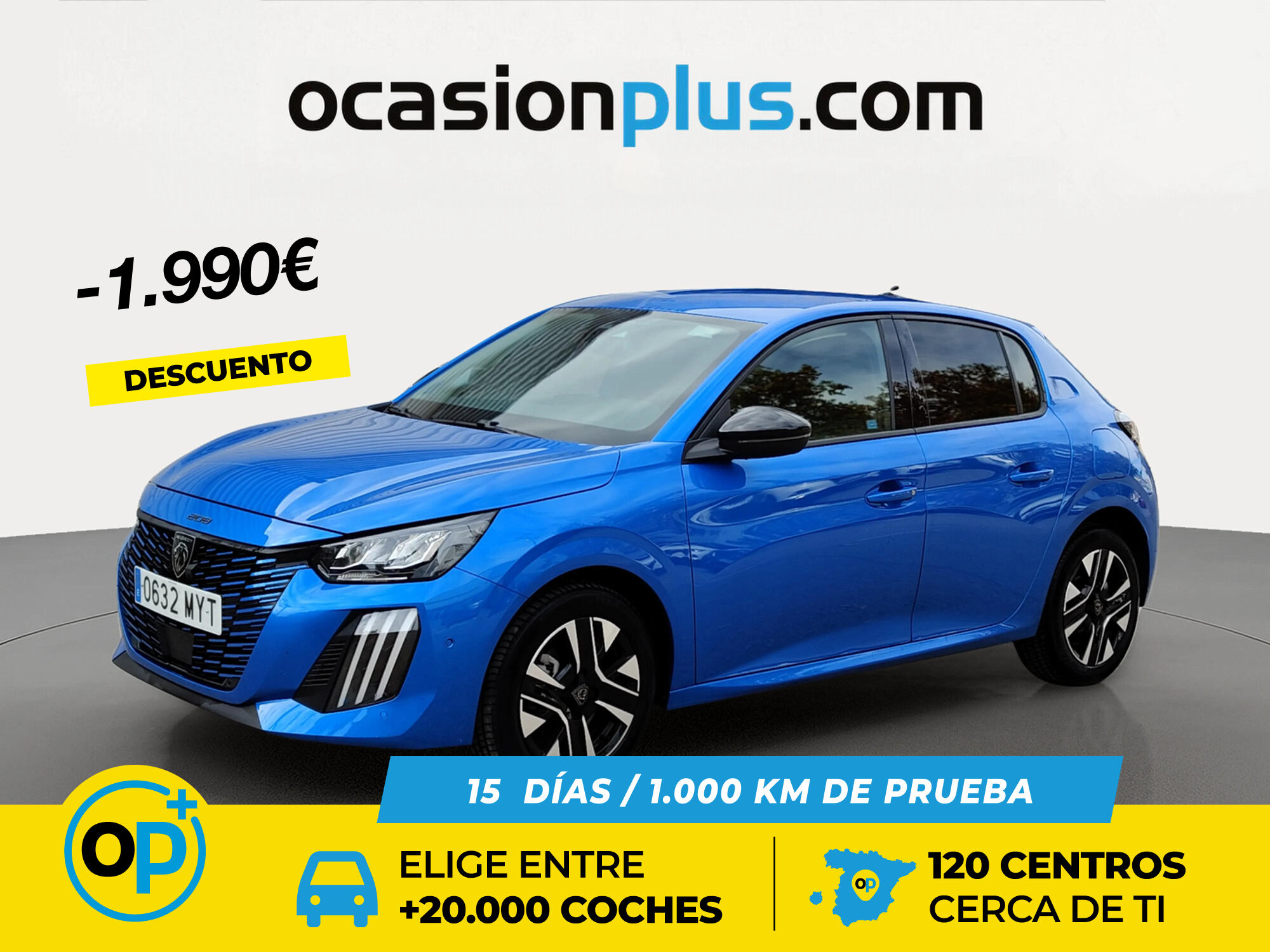 PEUGEOT 208 (Allure Hybrid eDCS6 75 kW (100 CV)) en Madrid