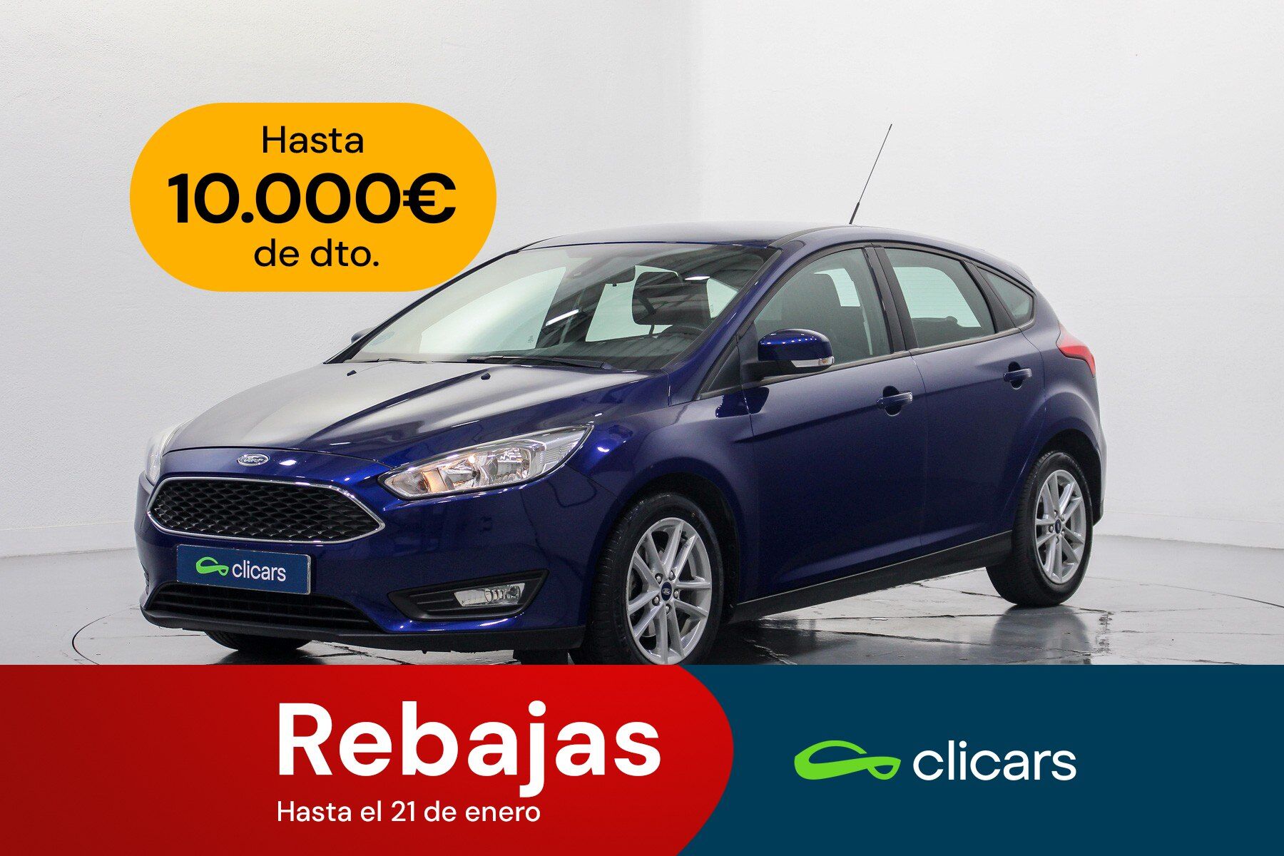 FORD Focus (Focus 1.0 Ecoboost Auto-S&S Trend  125) en Madrid