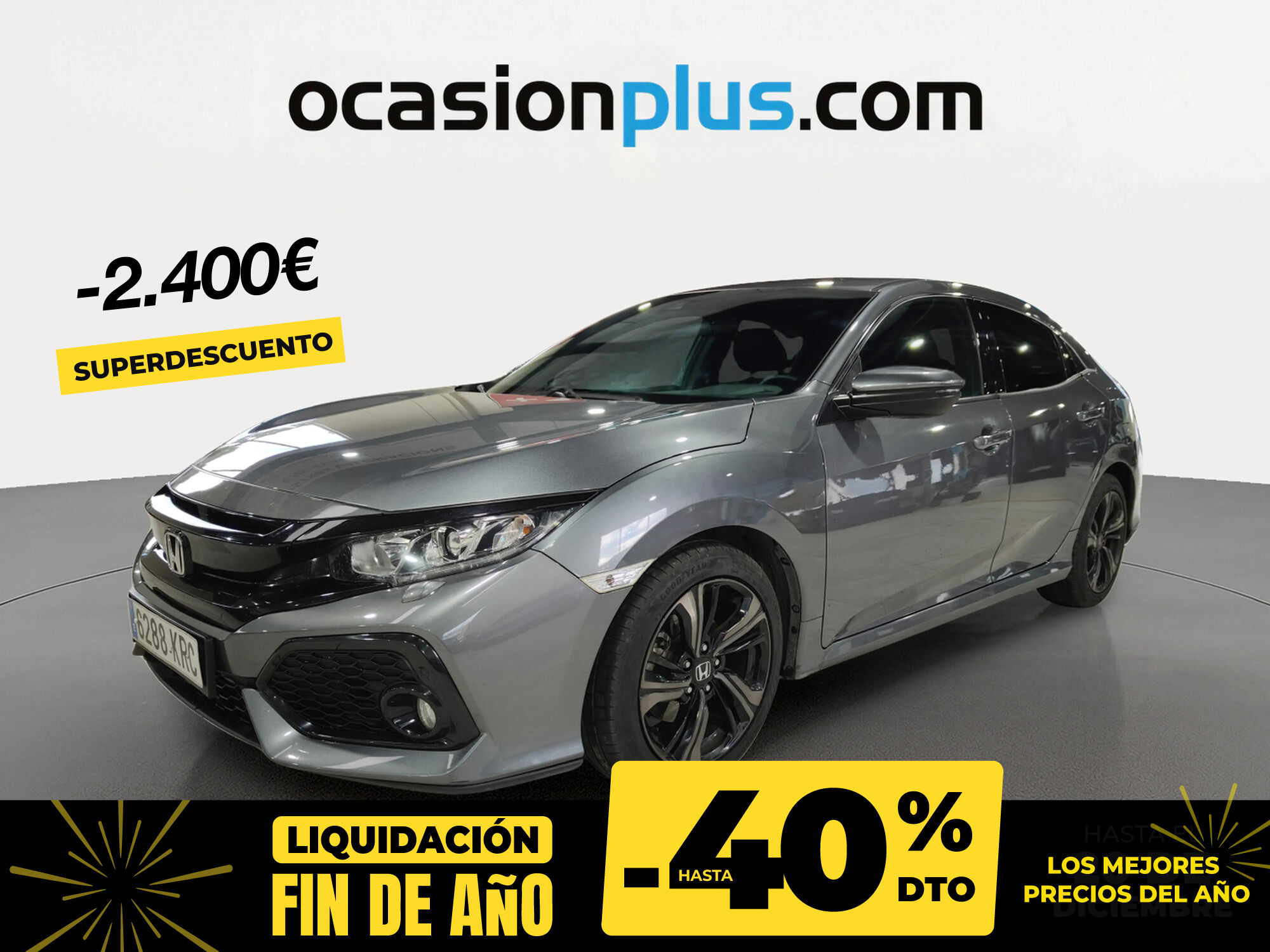 HONDA Civic (1.6 I-DTEC Elegance Nav 88 kW (120 CV)) en Madrid