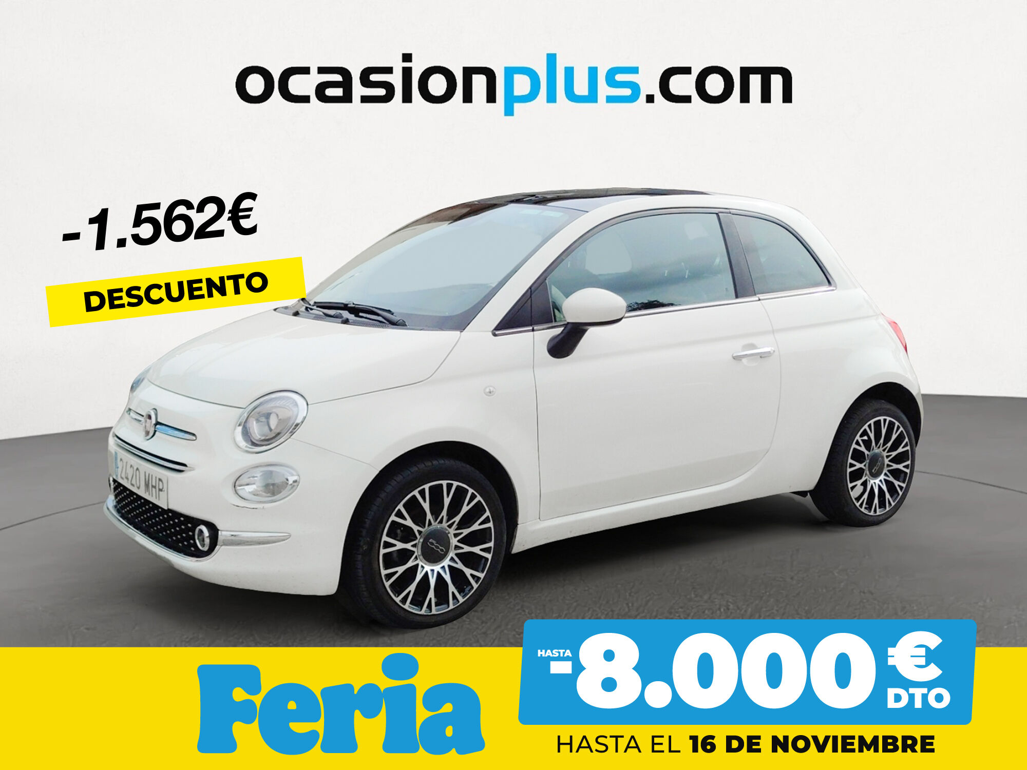 FIAT 500 (1.0 Hybrid Dolcevita 51 kW (70 CV)) en Madrid