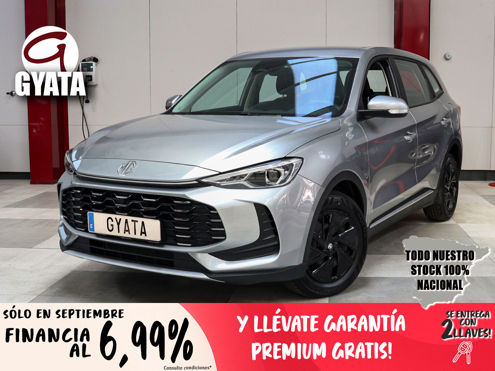 MG ZS (1.5 Hybrid+ Standard 145 kW (197 CV)) en Madrid