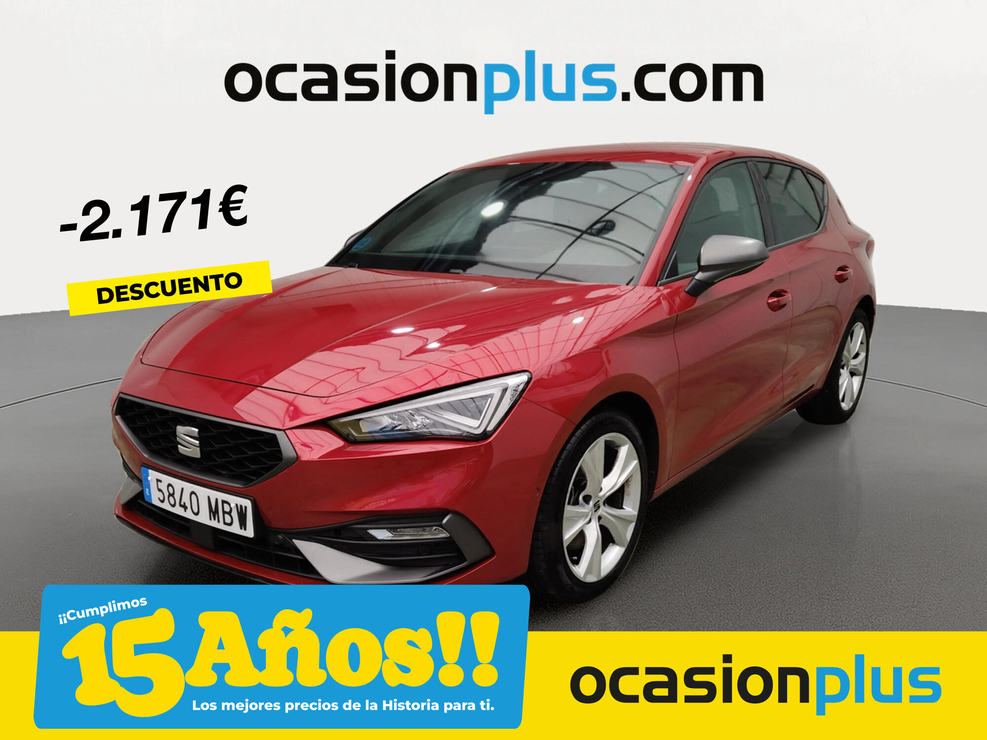 SEAT León (2.0 TDI S&S FR 110 kW (150 CV)) en Madrid