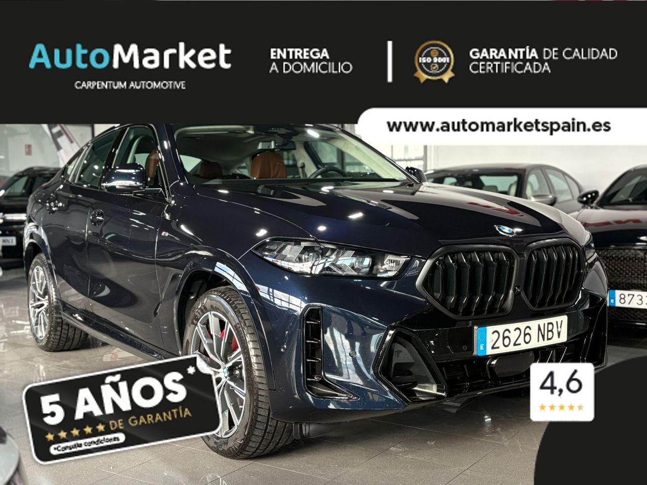 BMW X6 (xDrive30d M Sport) en Lugo