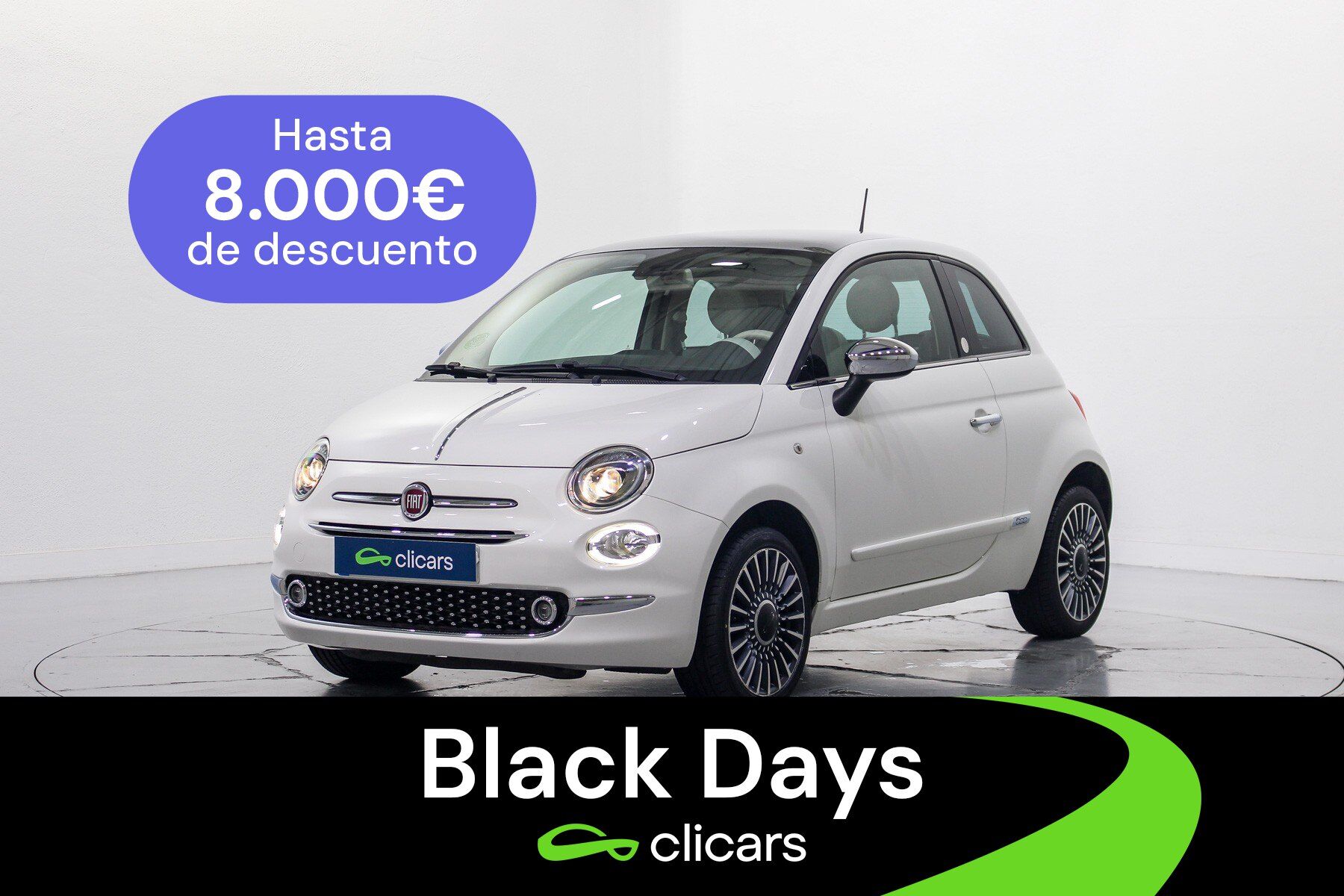 FIAT 500 (500 1.2 Lounge) en Madrid