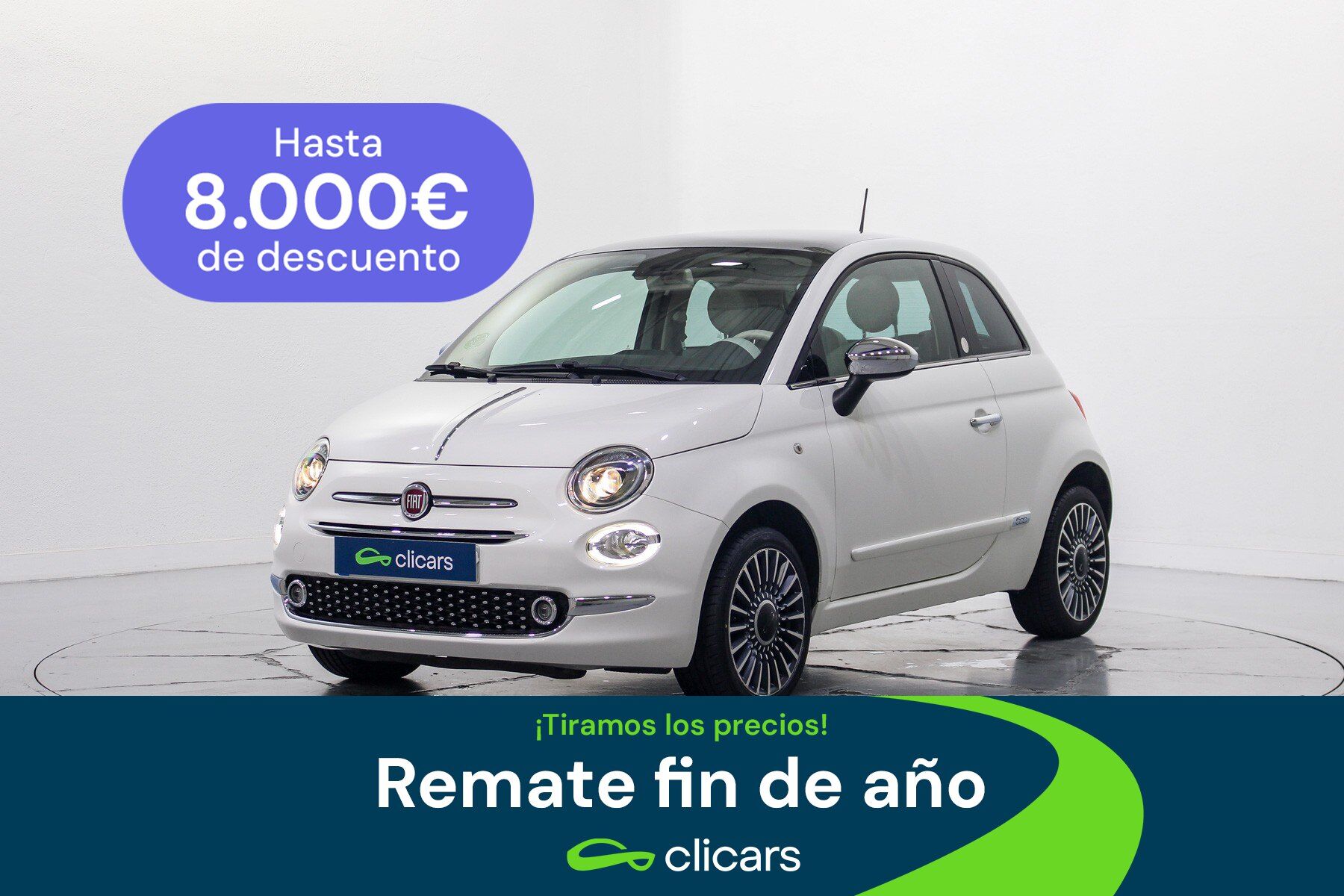 FIAT 500 (500 1.2 Lounge) en Madrid