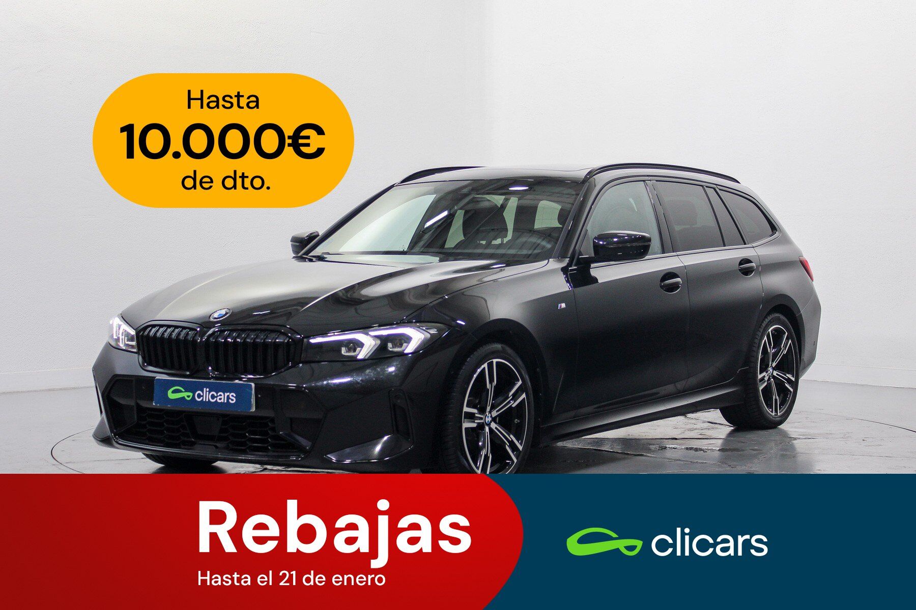 BMW Serie 3 (320dA Touring M Sport) en Madrid