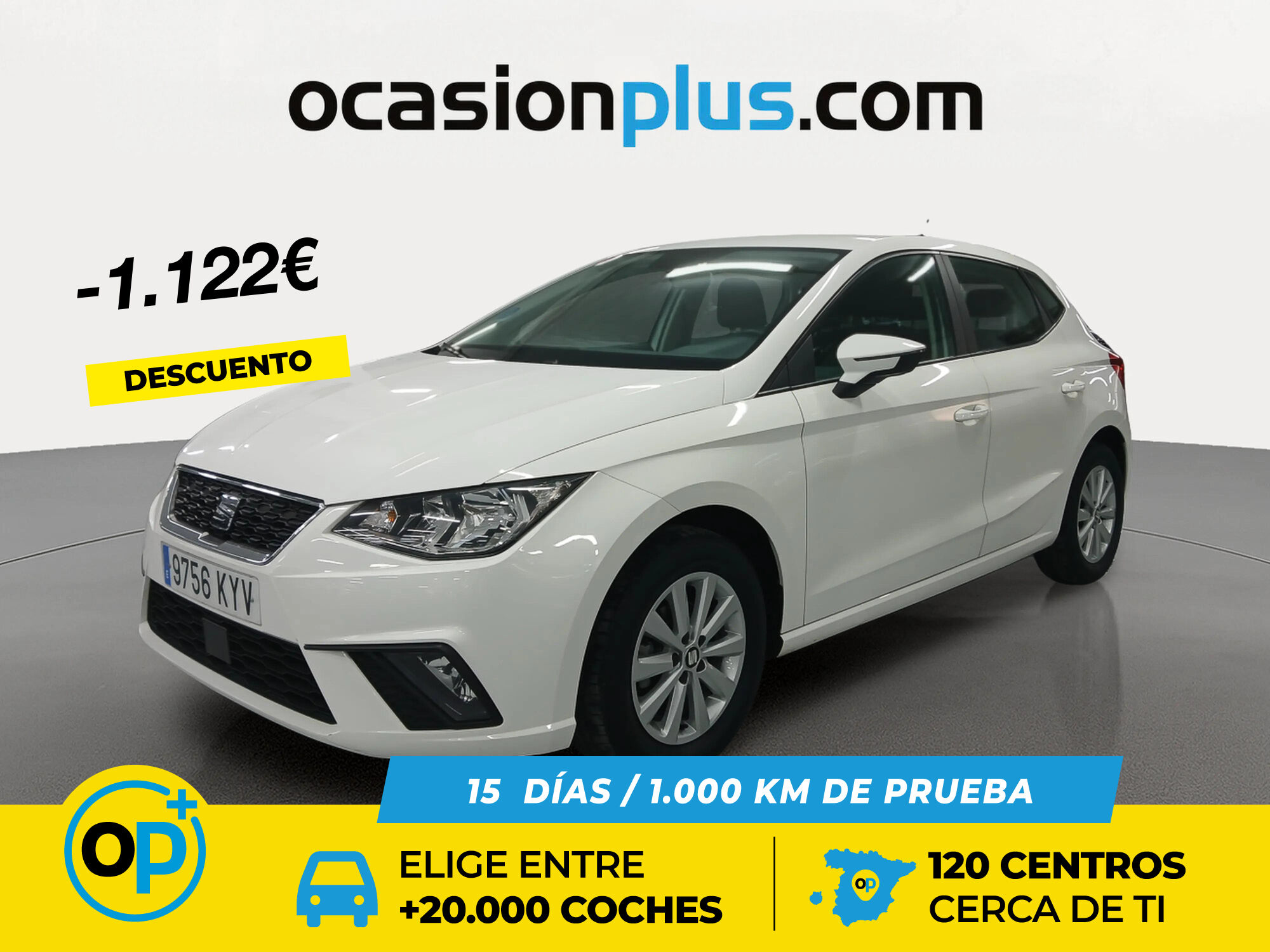 SEAT Ibiza (1.0 TGI GNC S&S Style 66 kW (90 CV)) en Madrid