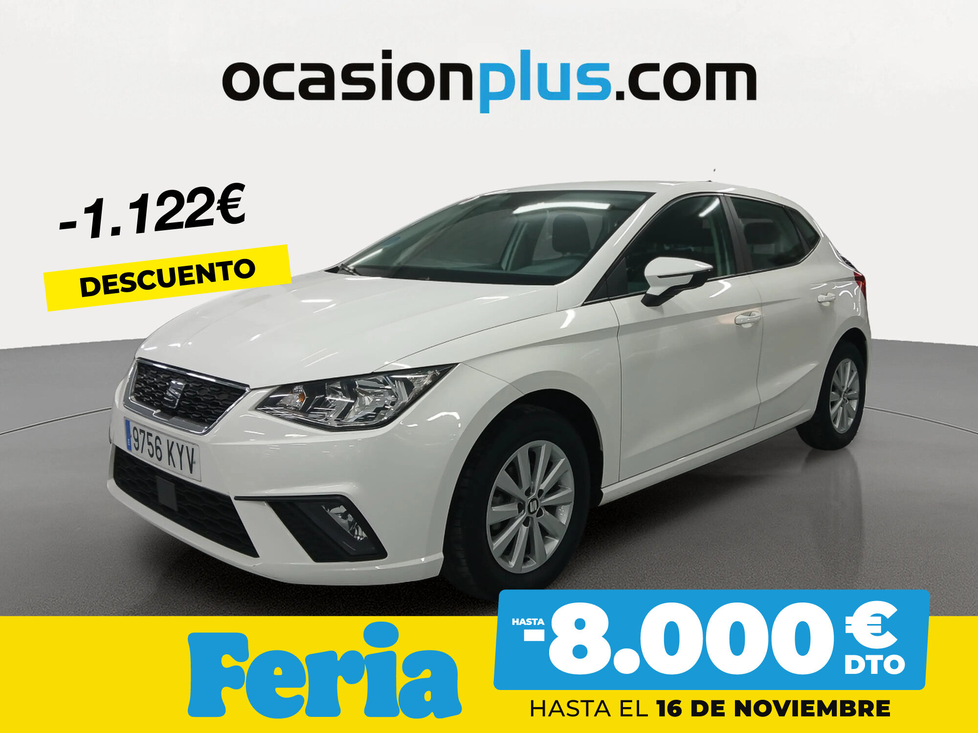 SEAT Ibiza (1.0 TGI GNC S&S Style 66 kW (90 CV)) en Madrid