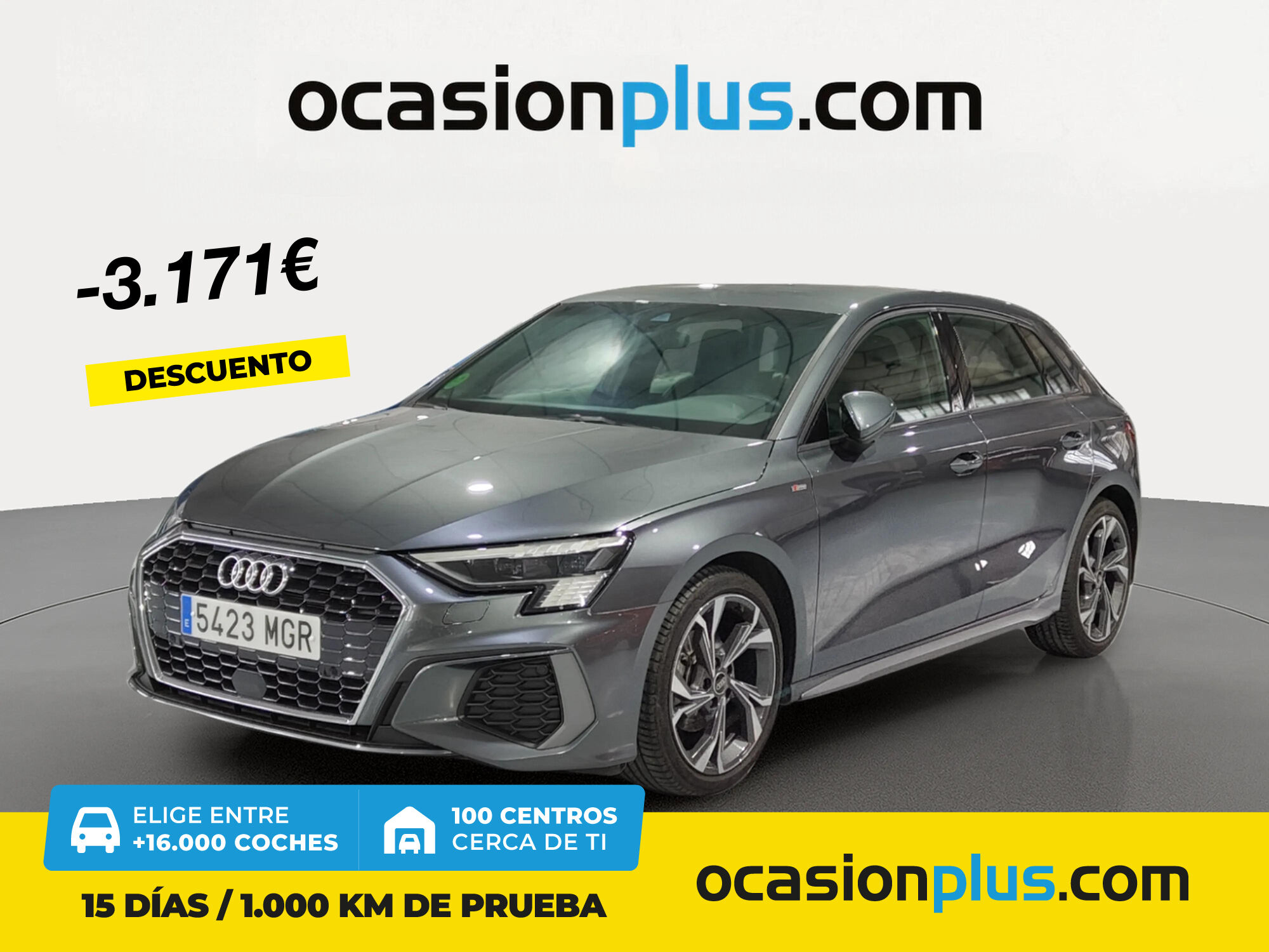 AUDI A3 (Genuine edition 35 TFSI 110 kW (150 CV)) en Madrid