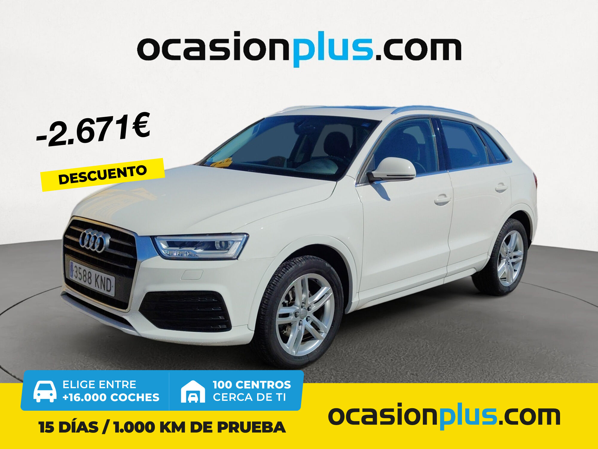 AUDI Q3 (sport edition 2.0 TDI 110 kW (150 CV) S tronic) en Madrid