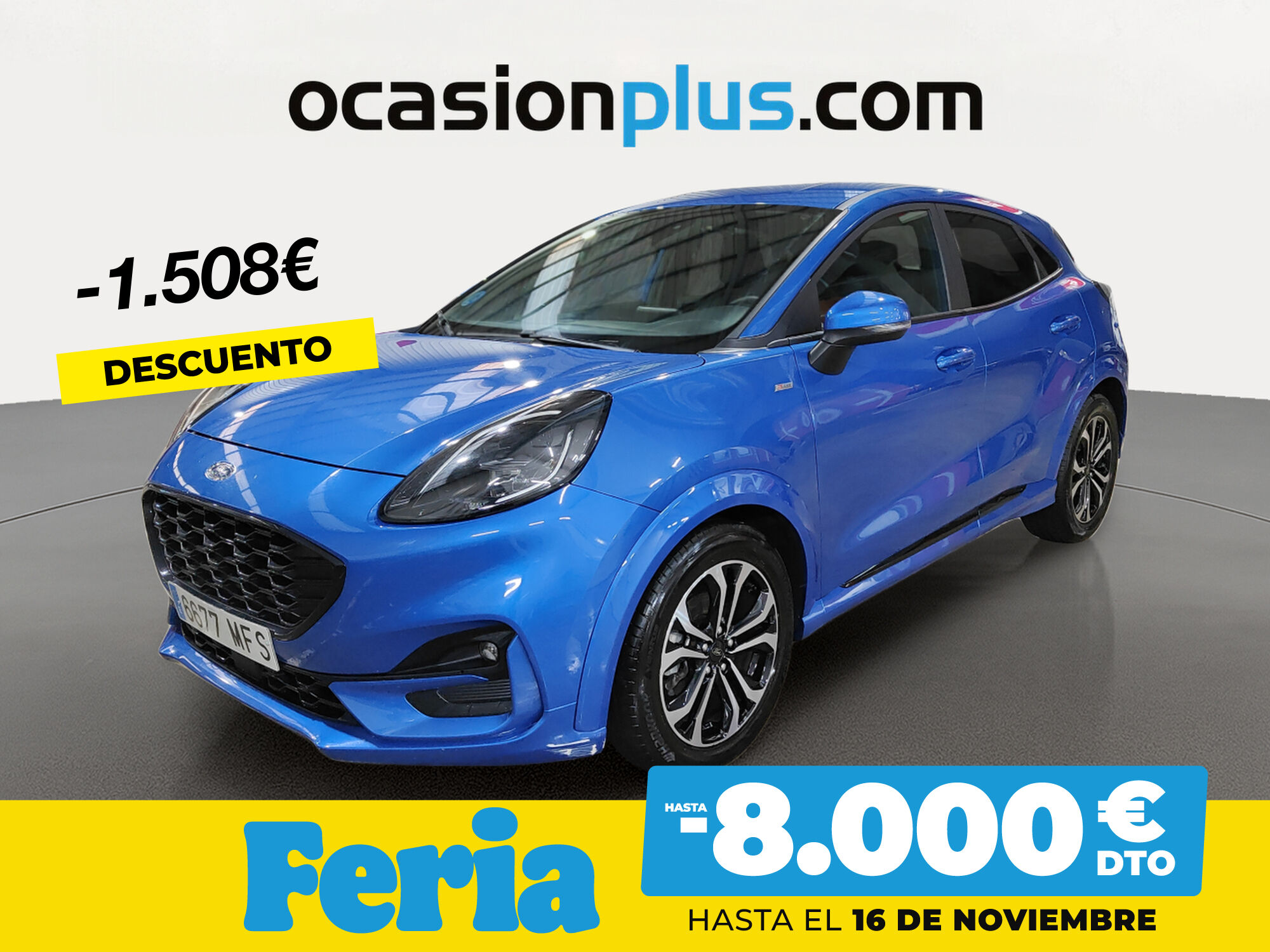 FORD Puma (1.0 EcoBoost MHEV ST-Line 92 kW (125 CV)) en Madrid