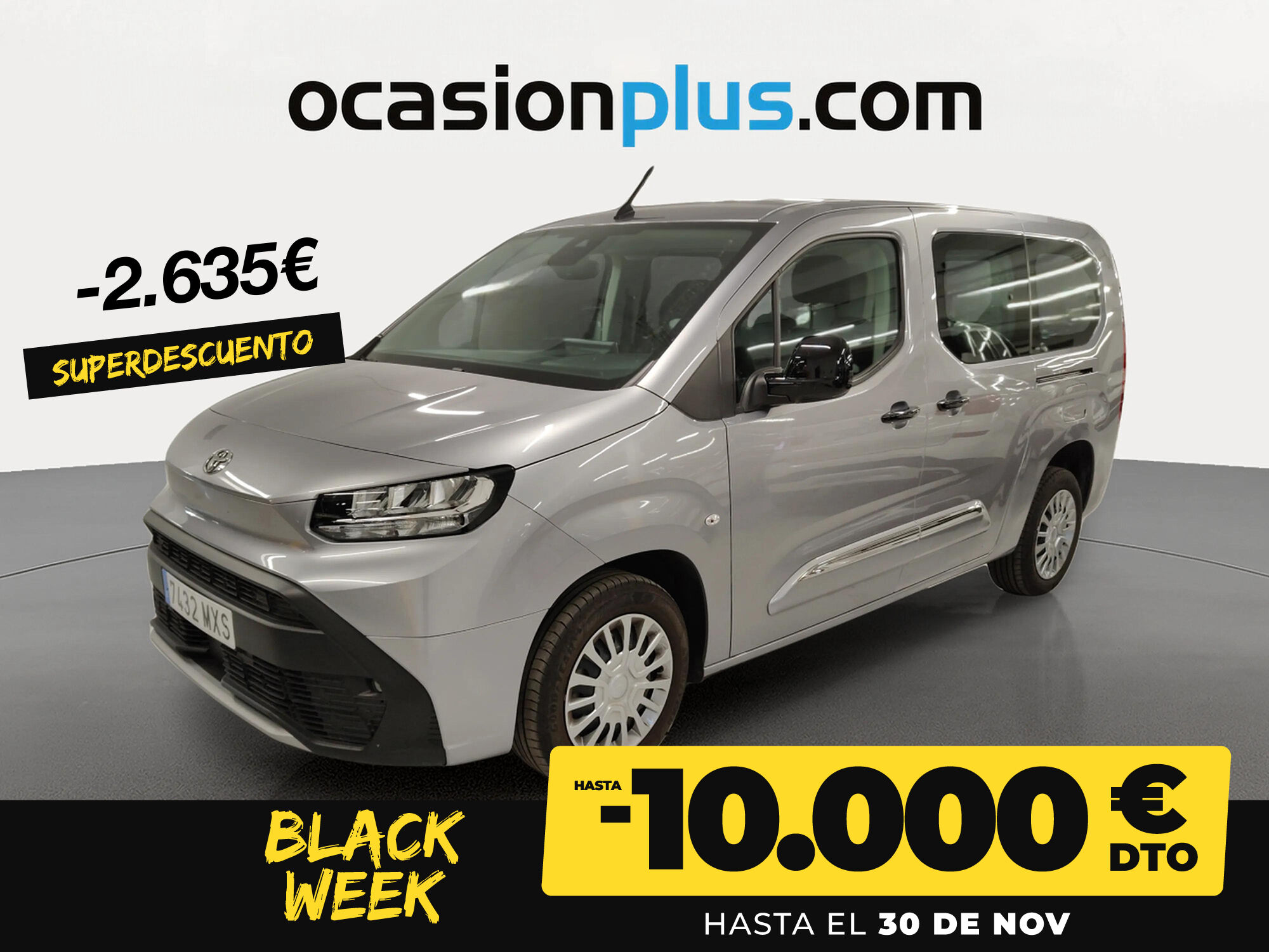 TOYOTA Proace City Verso (1.5D Family Active L1 96 kW (131 CV)) en Madrid